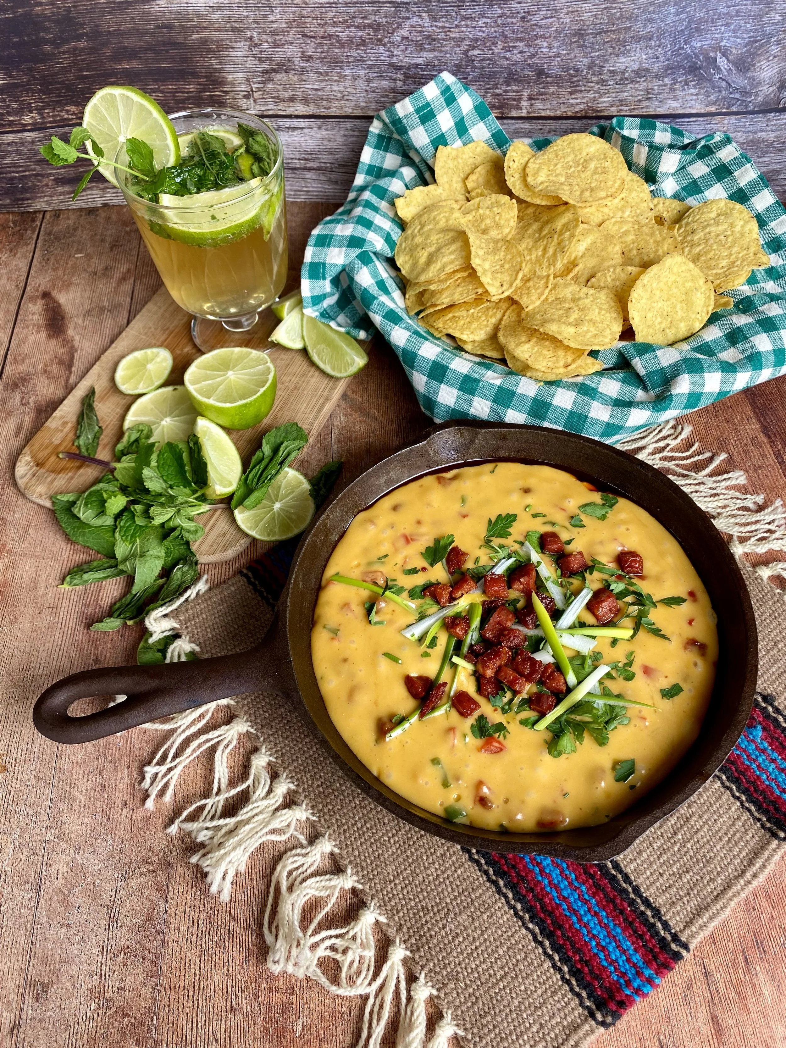 Chorizo Cheddar Dip 