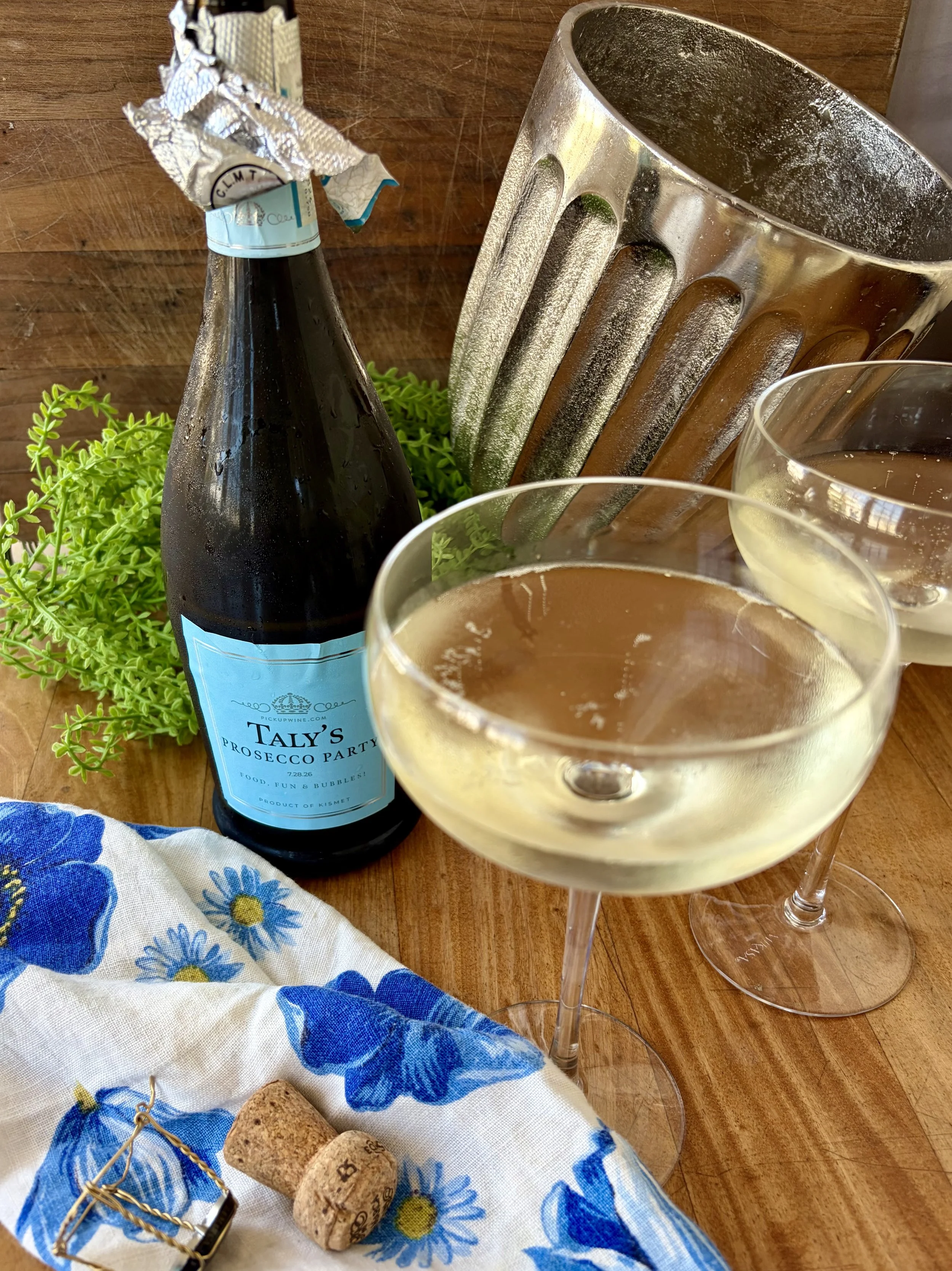 How to Pop a Prosecco Bottle Safely