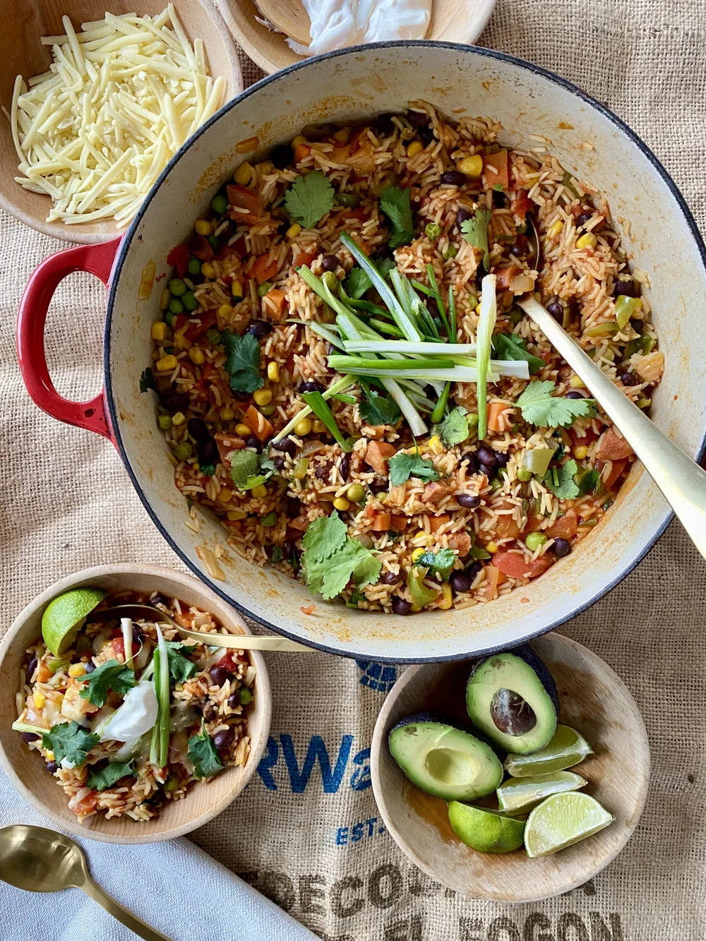 Horizo Rice Chorizo Bean Vegetable Rice “Mexican Rice”
