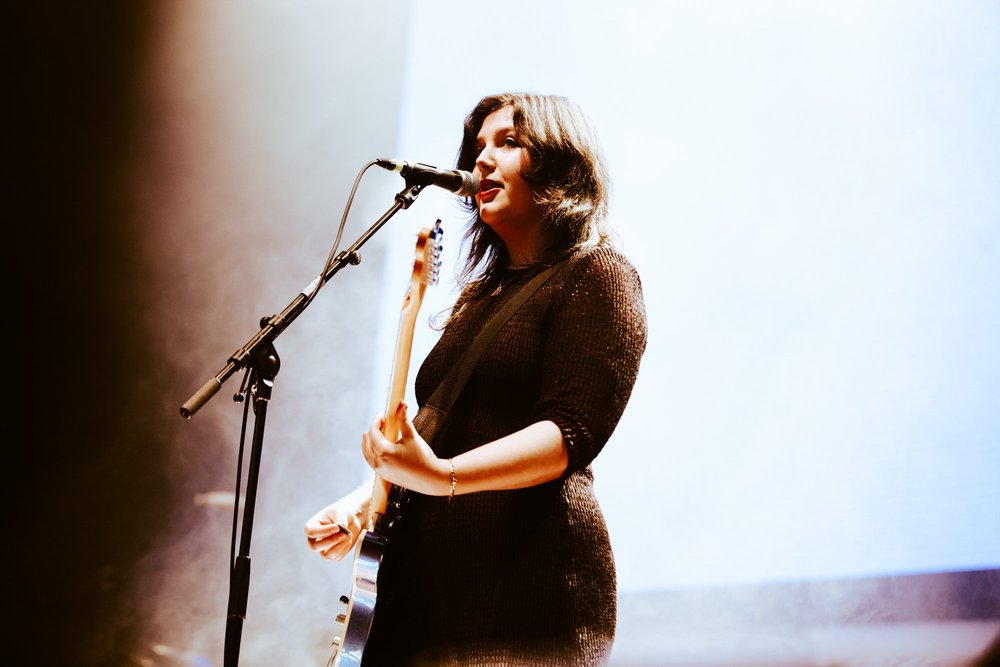  Lucy Dacus @ Merriweather Post Pavilion (Photo by Hailey Collins) 