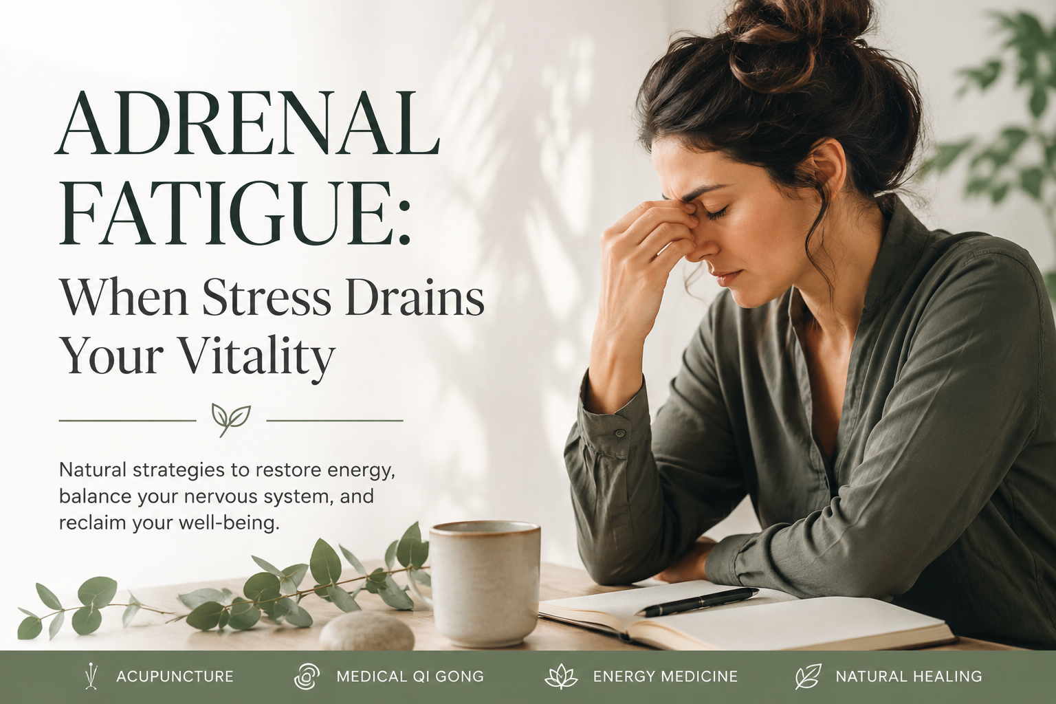 Adrenal Fatigue: When Stress Drains Your Vitality