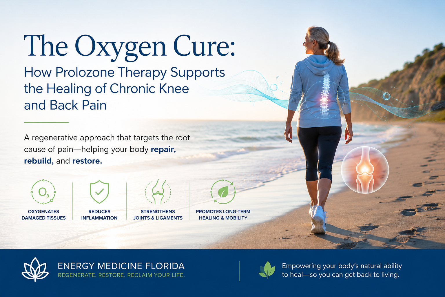 The Oxygen Cure: How Prolozone Therapy Supports the Healing of Chronic Knee and Back Pain