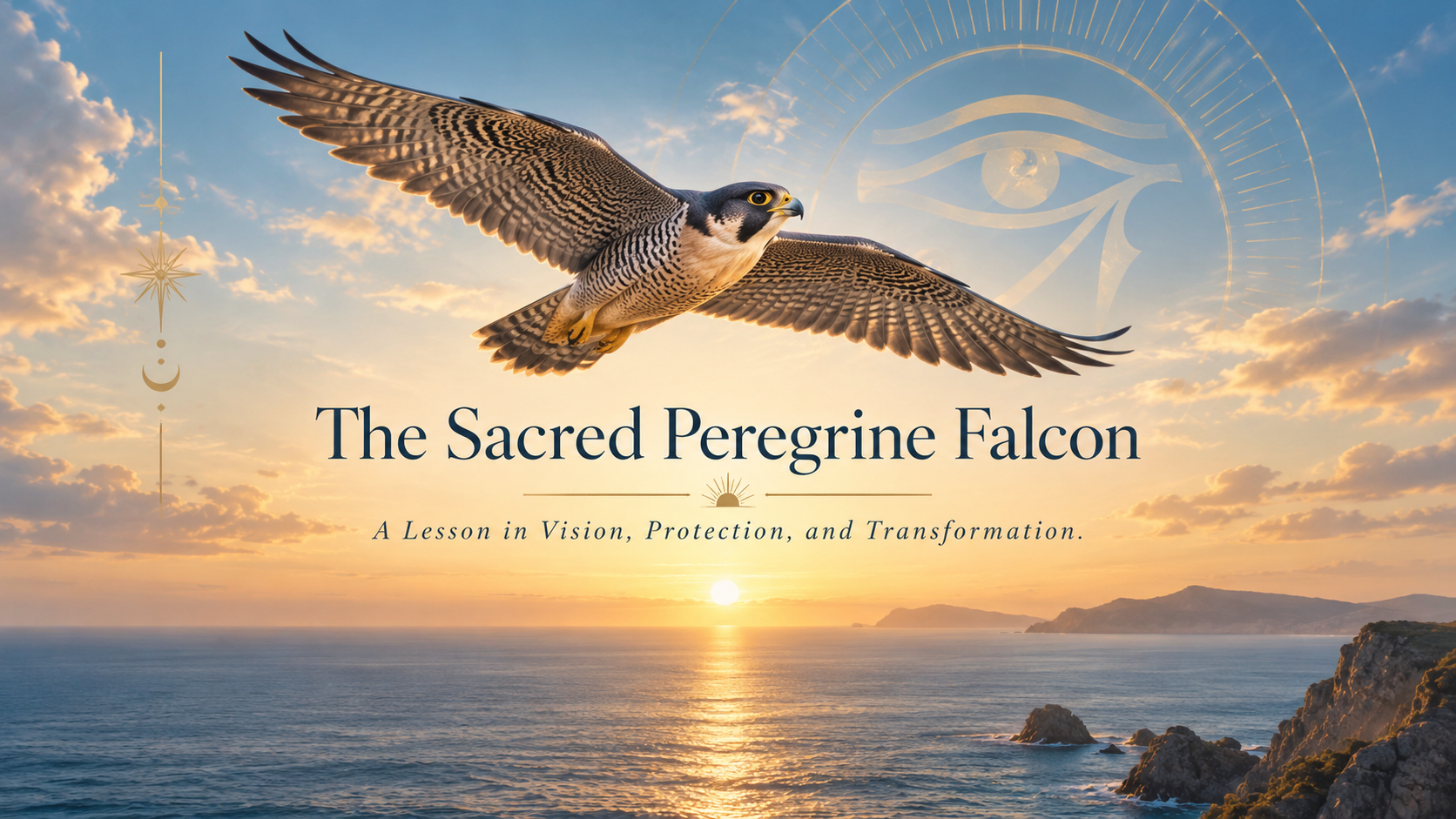 The Sacred Peregrine Falcon: A Lesson in Vision, Protection, and Transformation