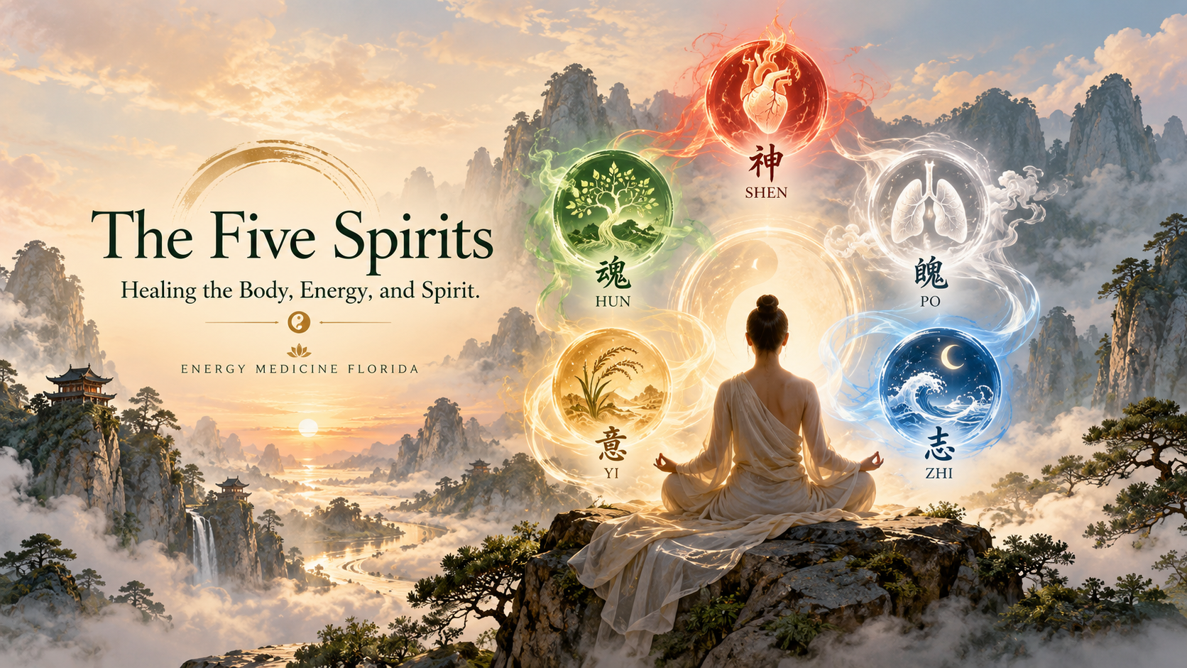 The Five Spirits: Acupuncture, Inner Alchemy, and the Art of Longevity
