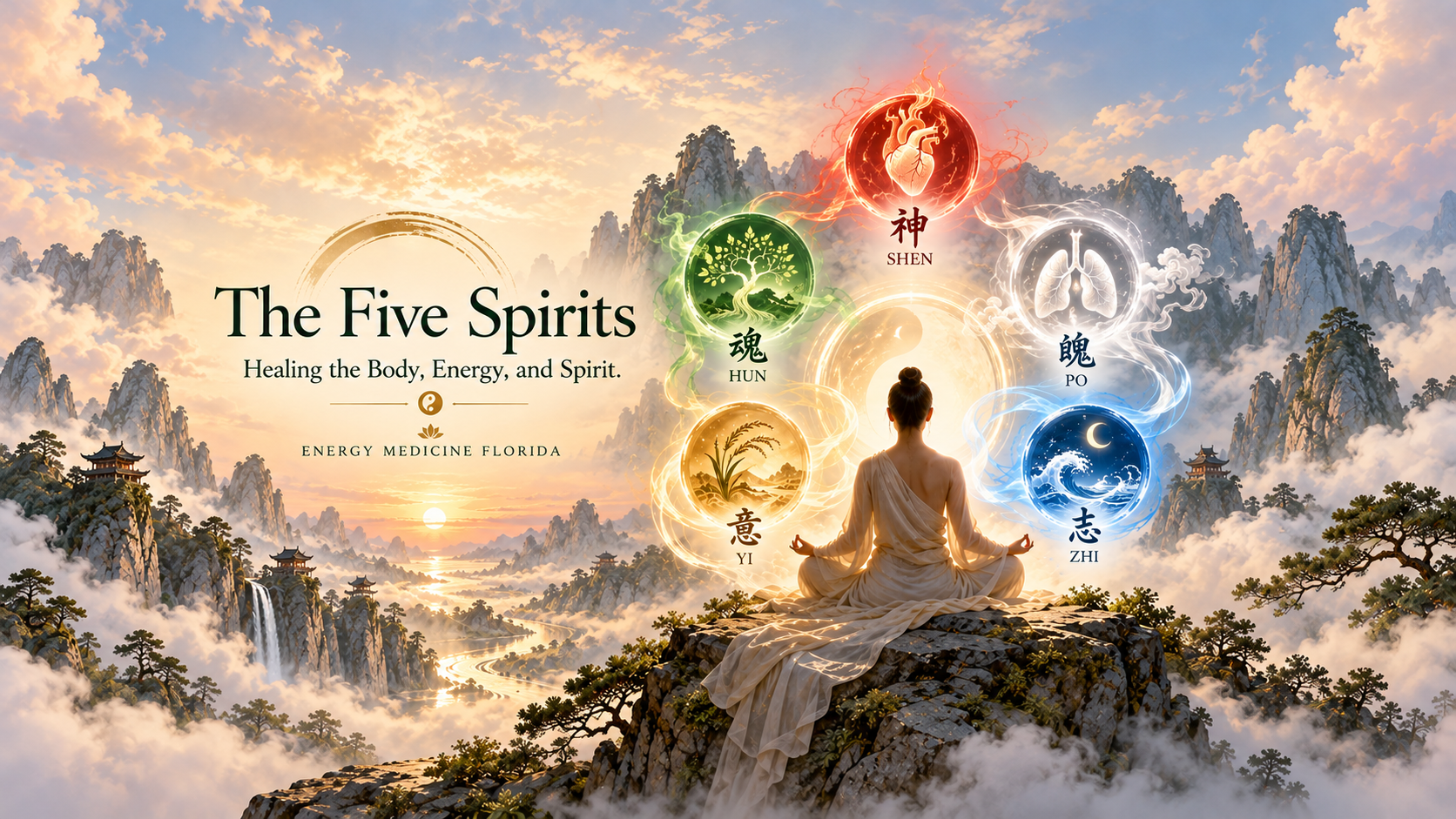 The Five Spirits: Acupuncture, Inner Alchemy, and the Art of Longevity