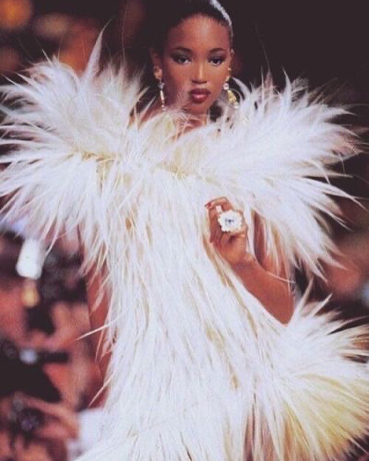 For Christmas Eve I present to you&hellip; 16 year old Naomi&rsquo;s first ever runway show for Yves Saint Laurent, 1987.