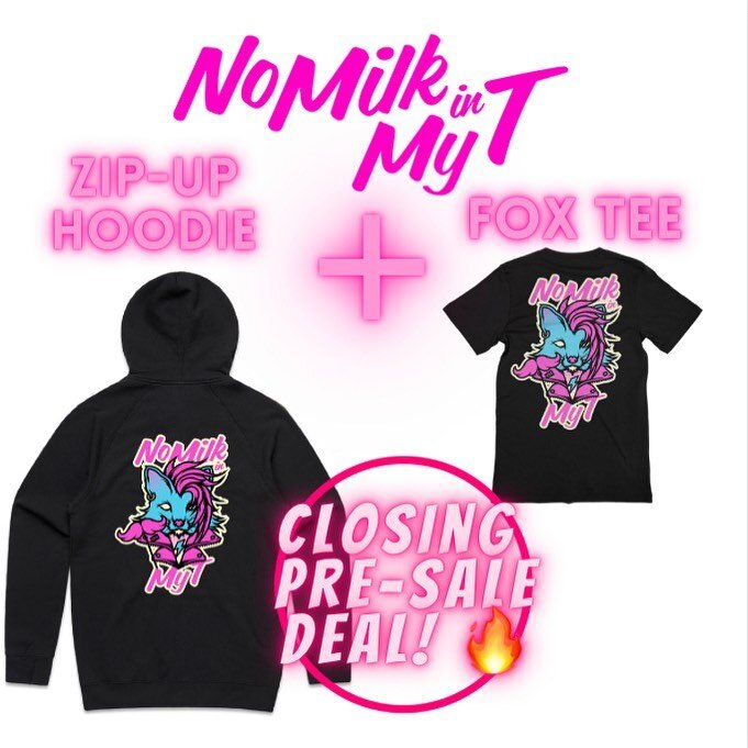 Hot deal for our final 2 days of hoodies! 🔥
These hoodies are only available for pre-sale which means no extras will be printed, and this is our final 2 day closing special! Everything is going to the fundraiser, and for these 2 days only, grab this