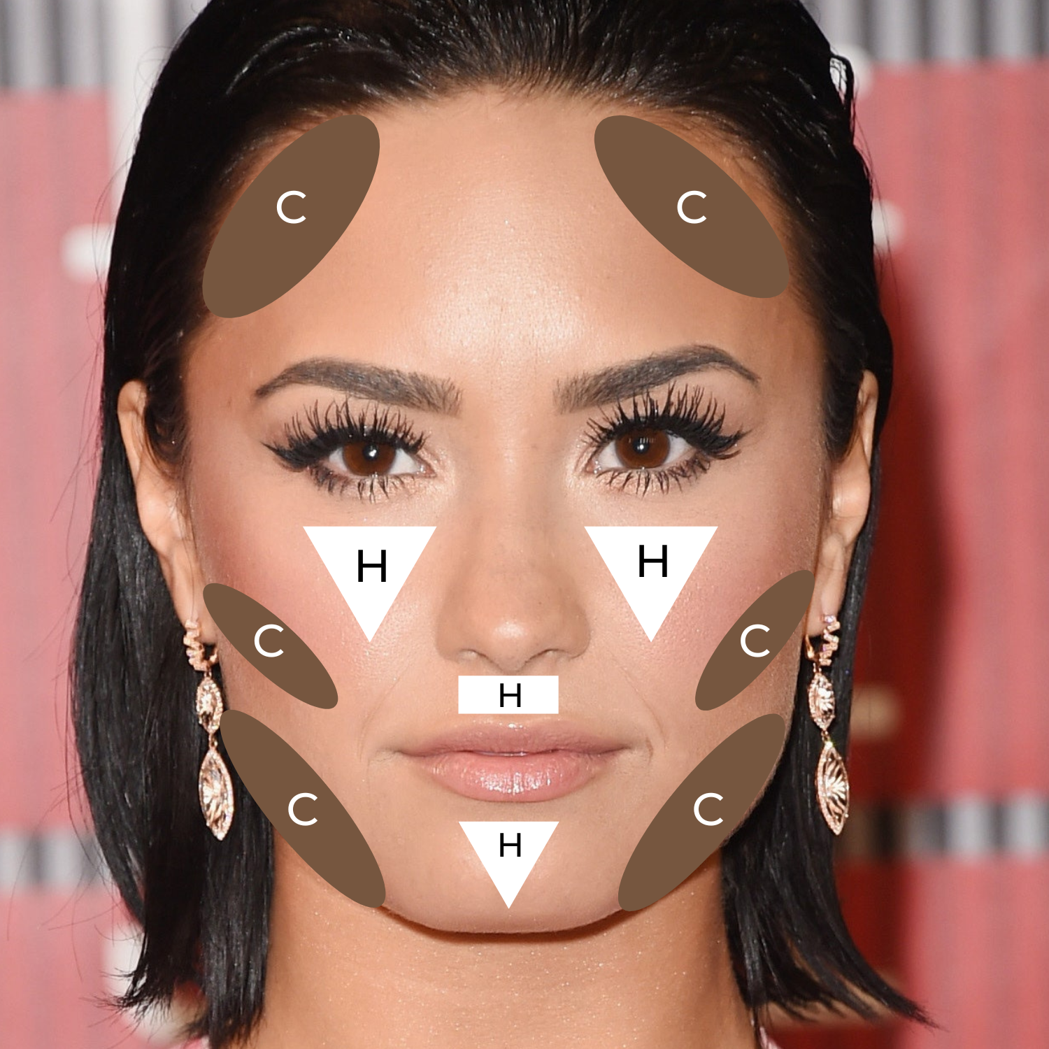 How To Contour Makeup For Your Face Shape | Saubhaya Makeup