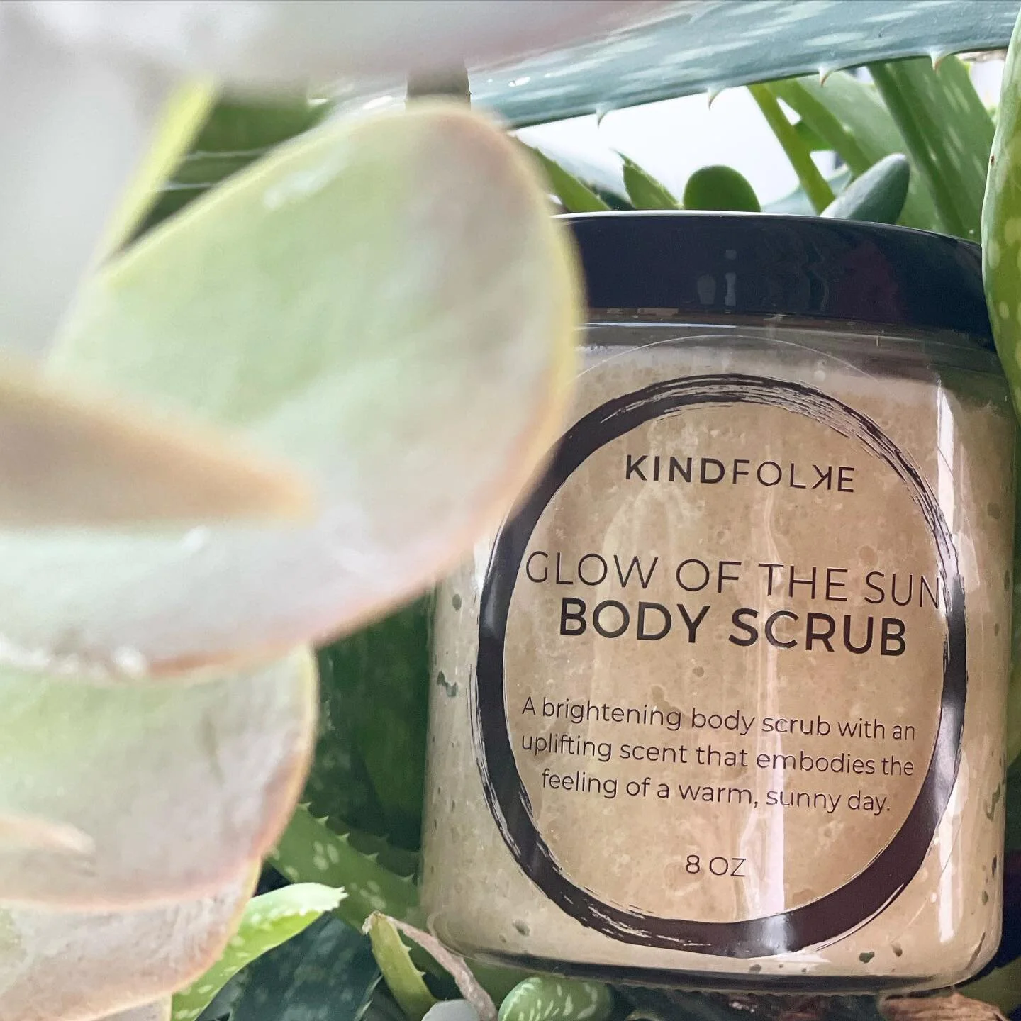 Don&rsquo;t let your skin suffer through the cooler months. Kind Folke&rsquo;s Glow of the Sun Body Scrub will keep you glowing and moisturized. It is suitable for sensitive skin and made with oils that have been shown to help boost mood, increase en