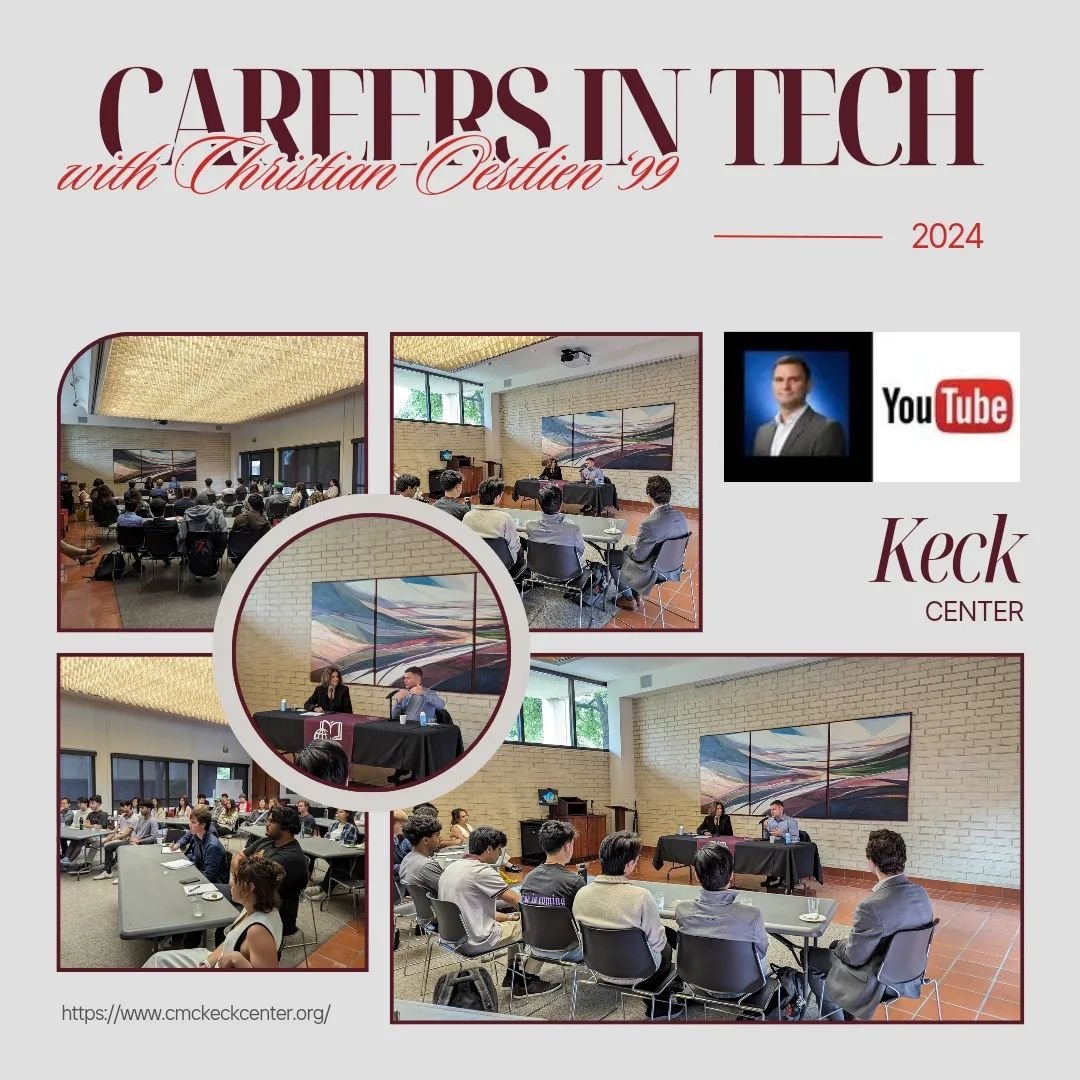 From our morning with Christian Oestlien '99 on new developments and challenges in the tech sector. A fascinating and engaging discussion on careers, academic paths, and the future.