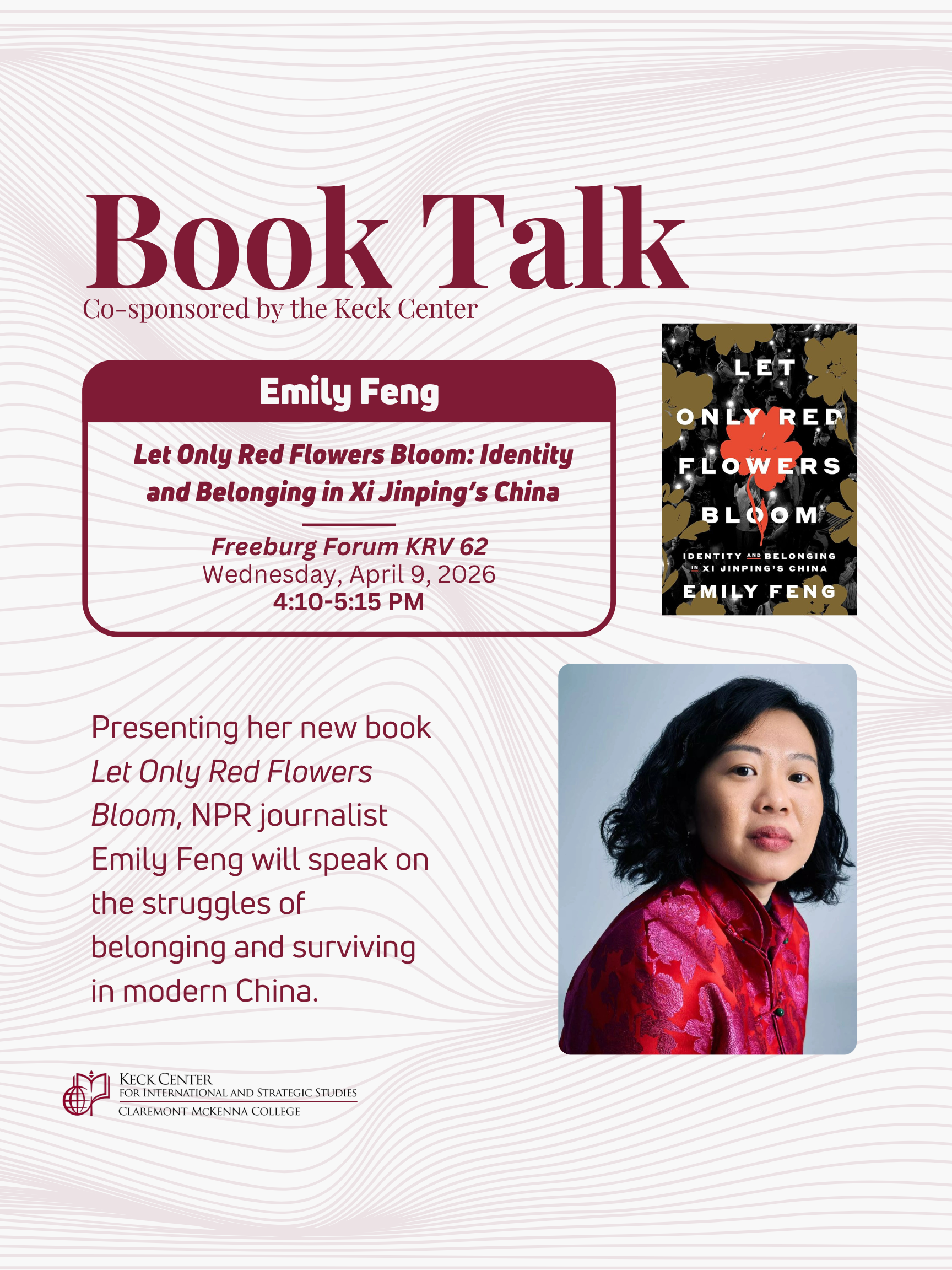 Emily Feng speaks on Identity and Belonging in China