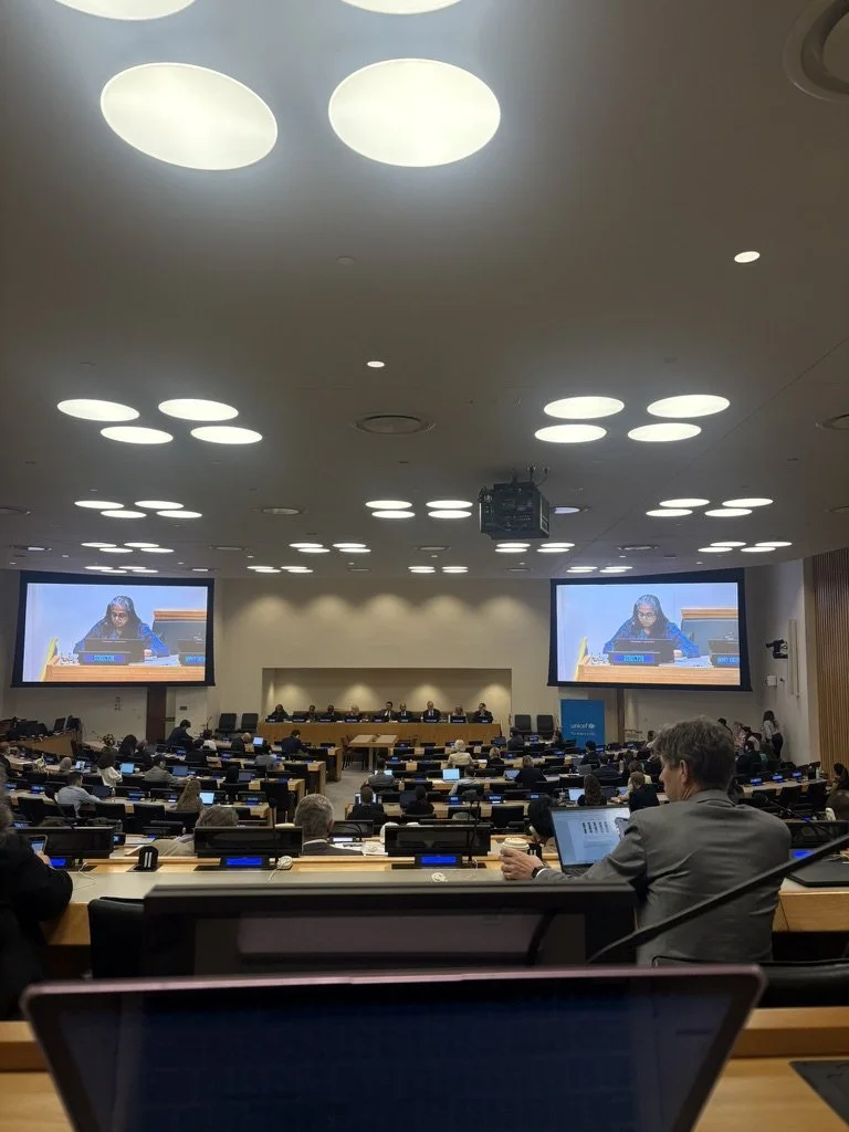 UNICEF meeting attended by Anna Behuniak '26