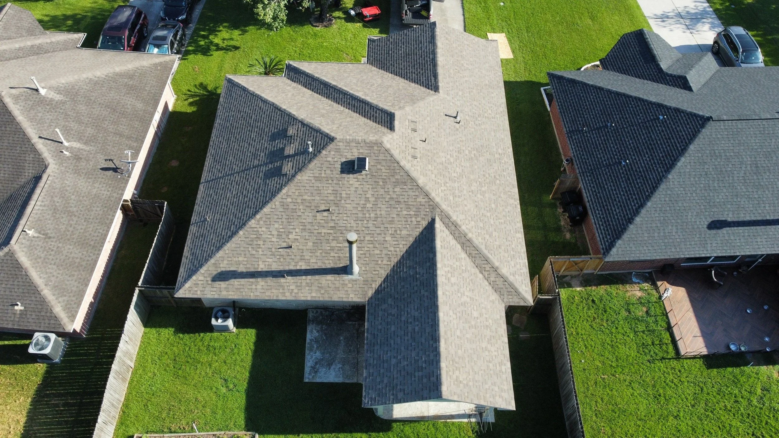 After Reroof Houston, TX