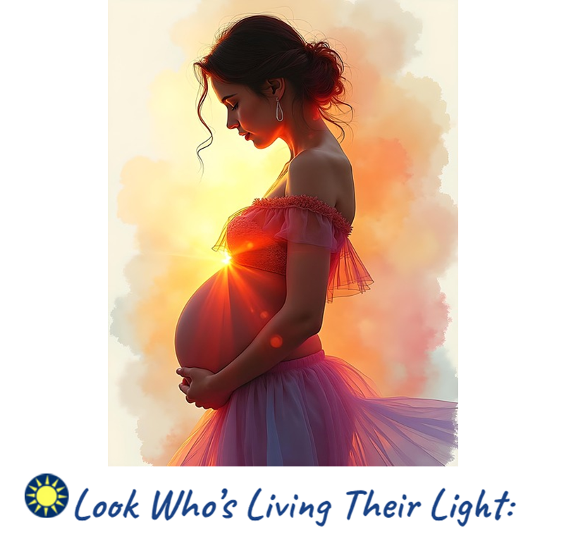 Pregnant Woman Repositions Baby!