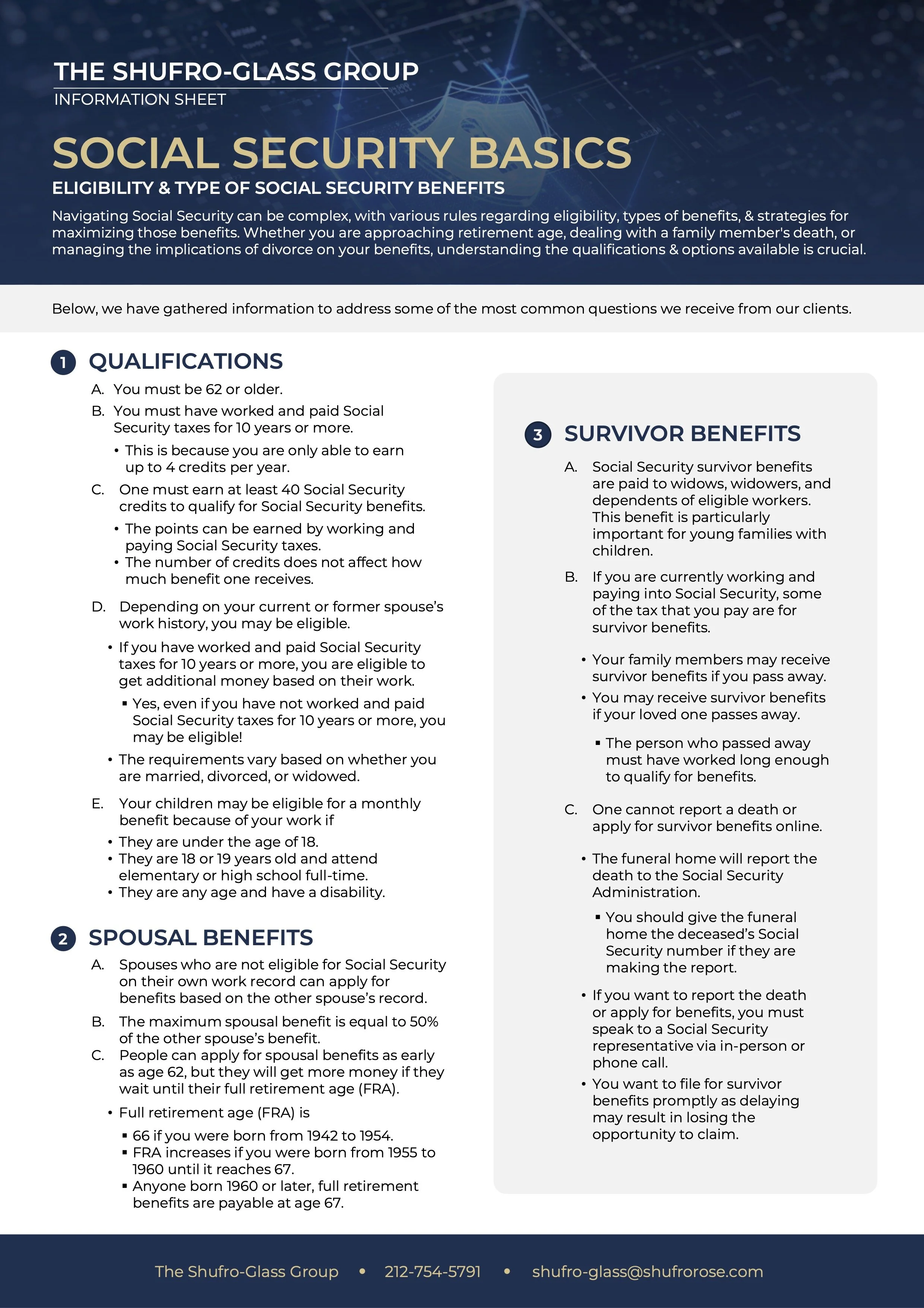 Social Security Basics