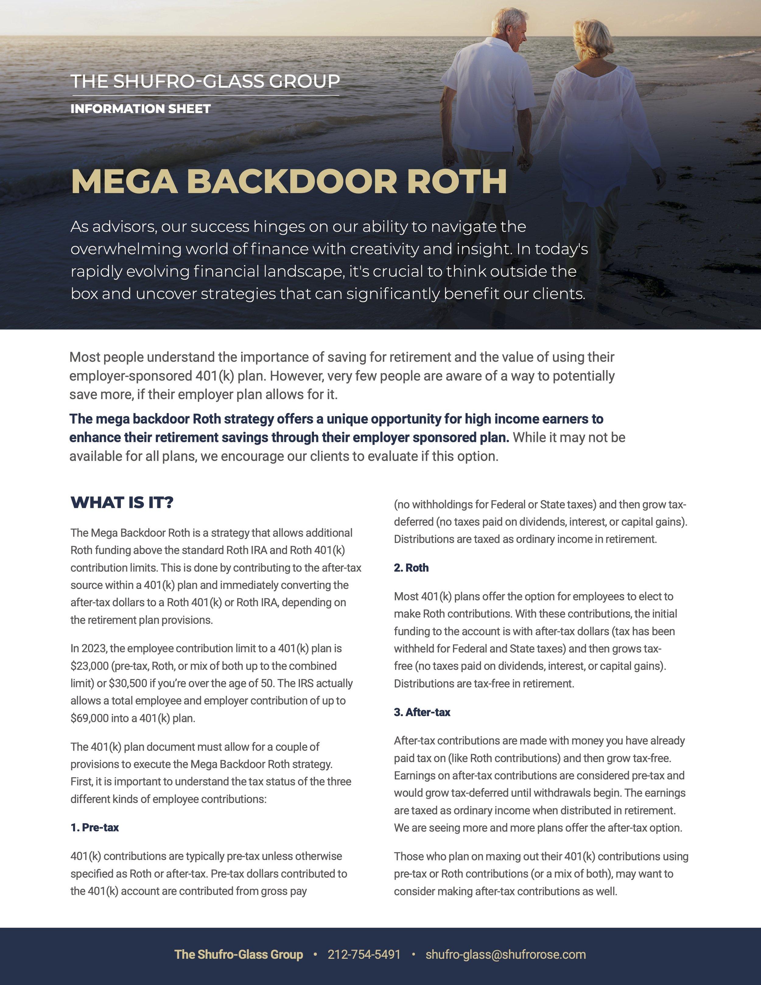 Mega Backdoor Roth