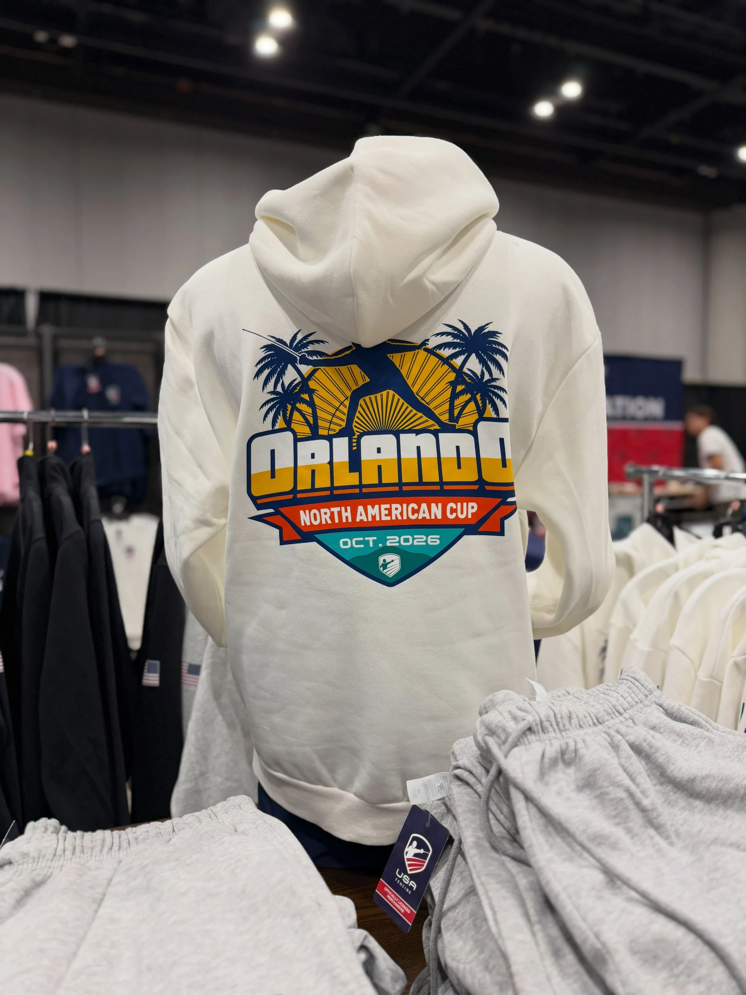 In Orlando with @usafencing for the first NAC of the 2026-27 season. Game on! 🤺🌞🌴