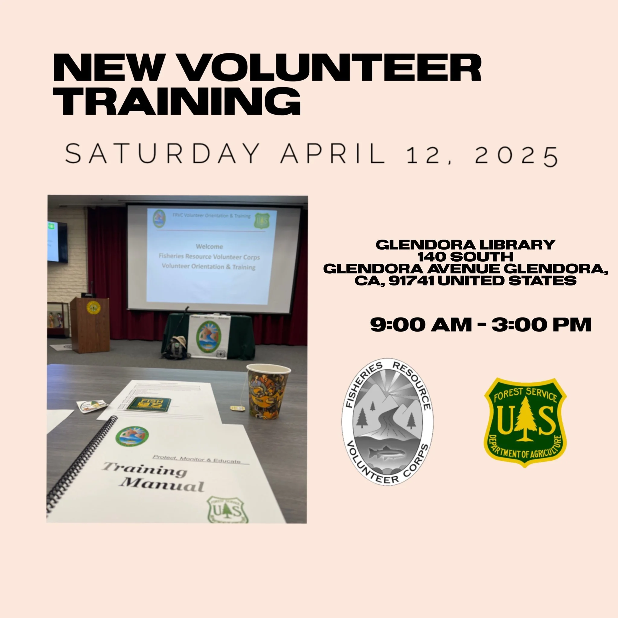 Spring Training- Fisheries Resource Volunteer Corps Training 