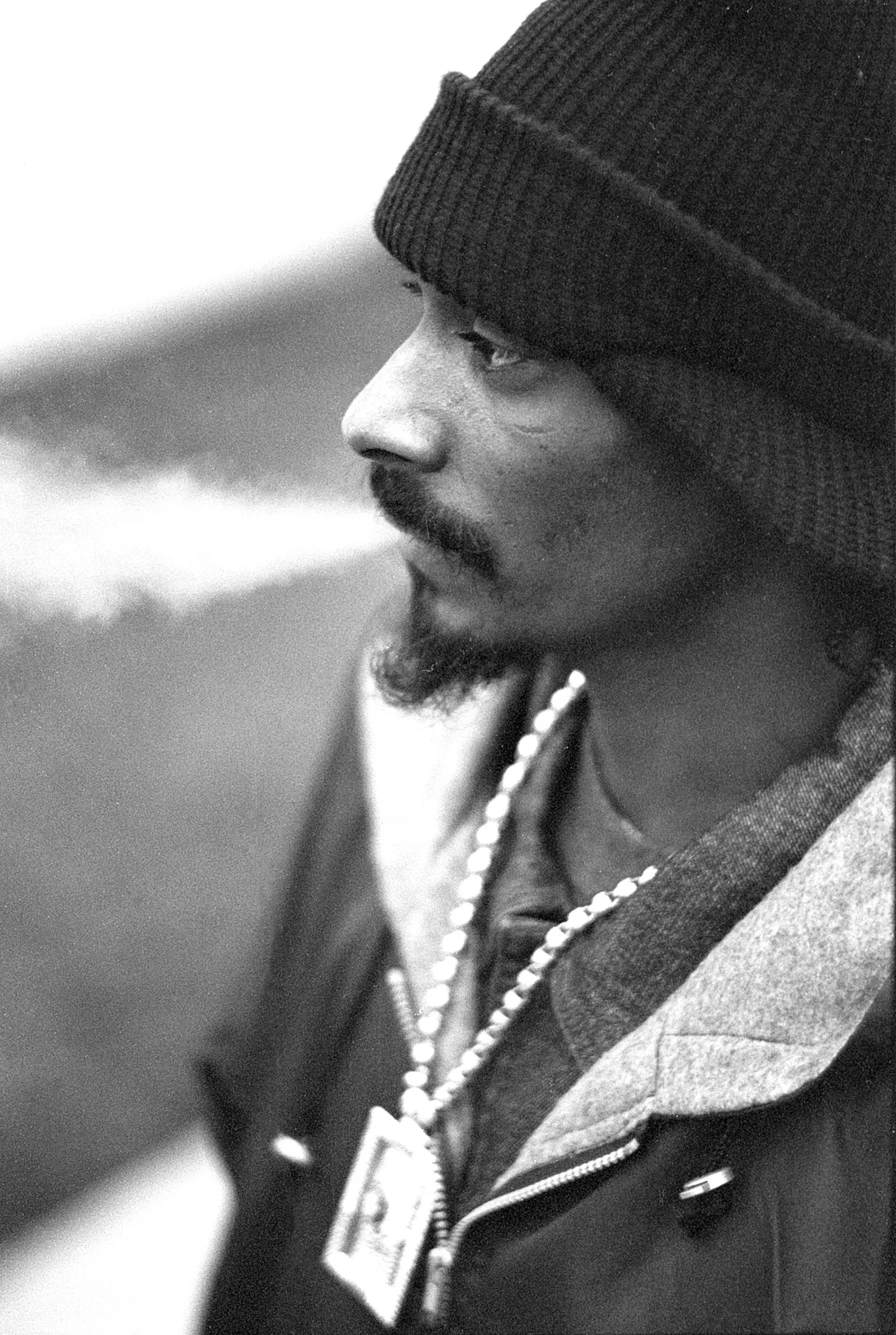 Snoop Dogg Exhaling, Chino, CA 2000, Silver Gelatin print, Edition 10 plus 2 AP 16x20 In