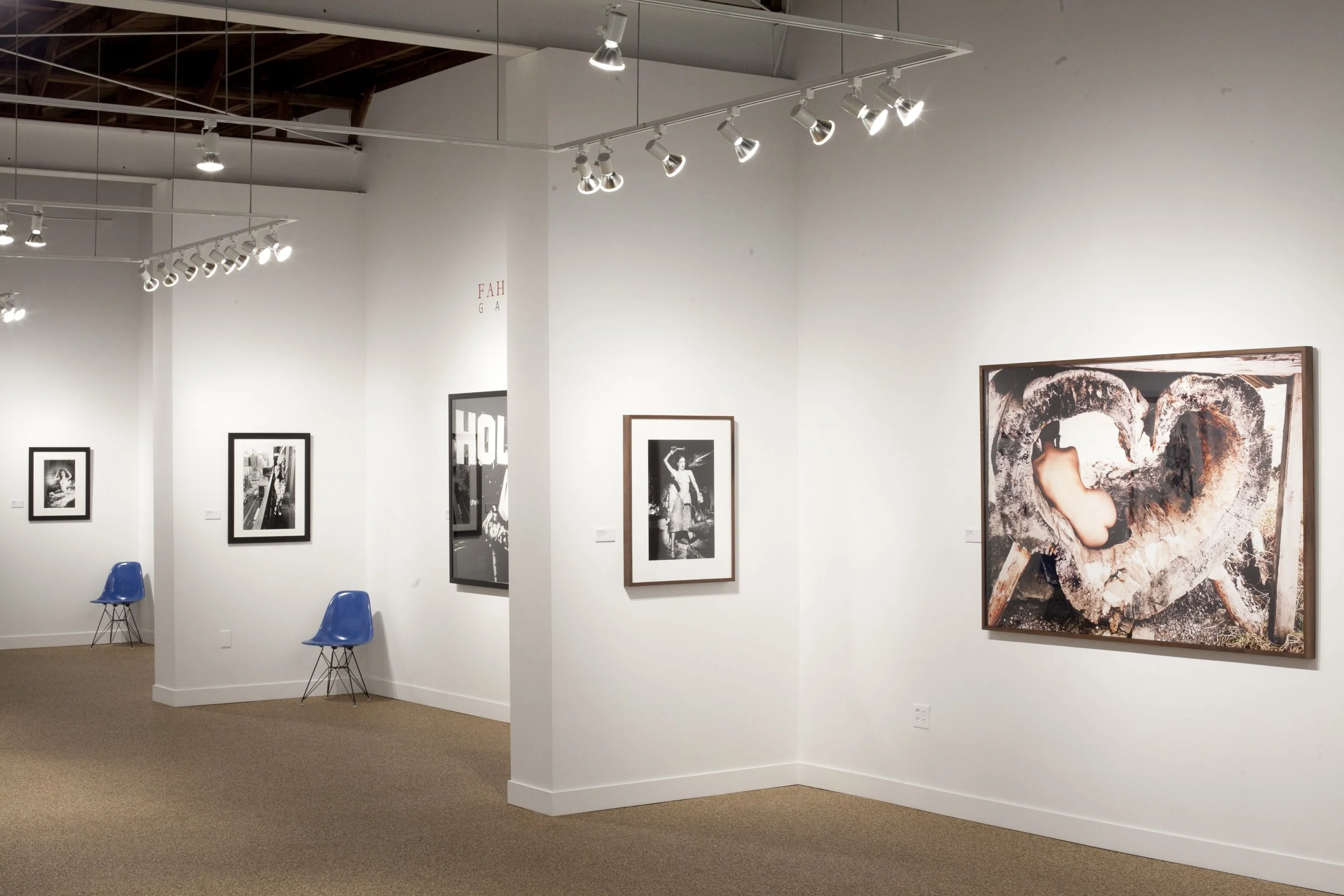 TASCHEN Gallery Los Angeles featuring Ellen von Unwerth's Heimat exhibition. Installation photographs by Gregory Bojorquez.
