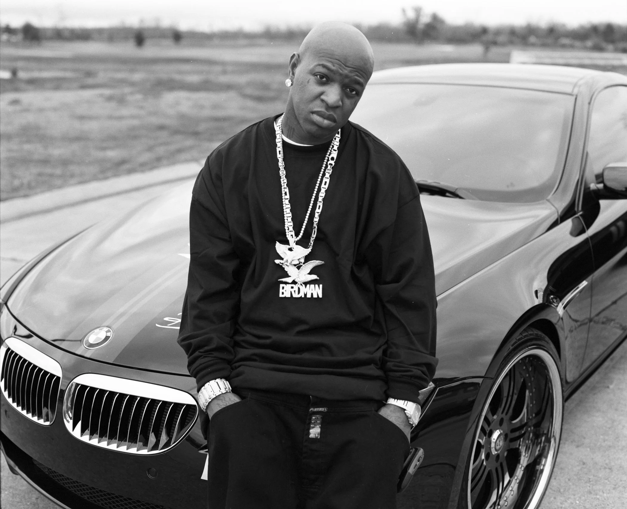 Birdman in Eastover, New Orleans, LA 2005, Silver Gelatin Print, Edition of 10 plus 2 AP, 16x20 in