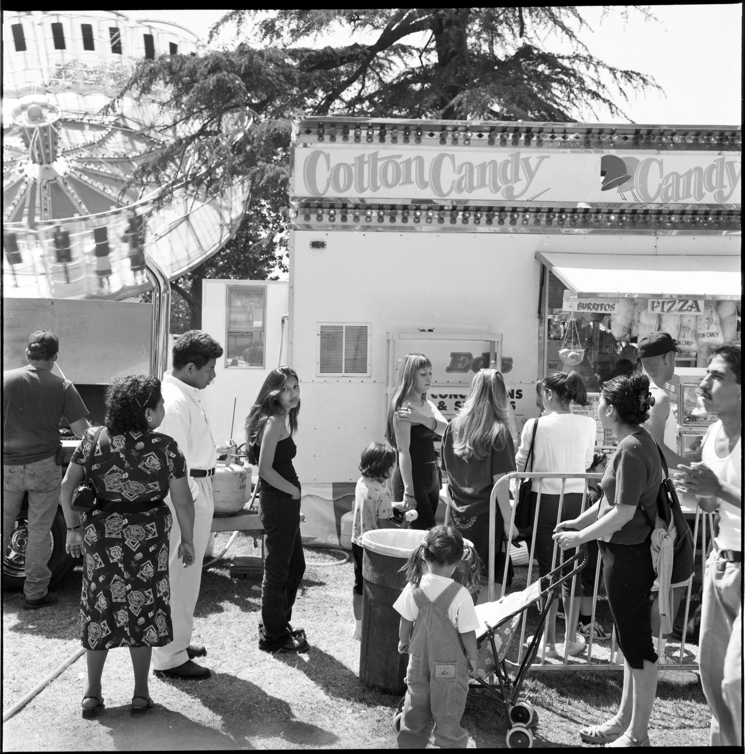 Montebello Park Carnival, Montebello, 1998, Silver Gelatin print, Ed. of 5 plus 2 AP, 20x20 in.//Ed. of 3 plus 2 AP, 30x30 in