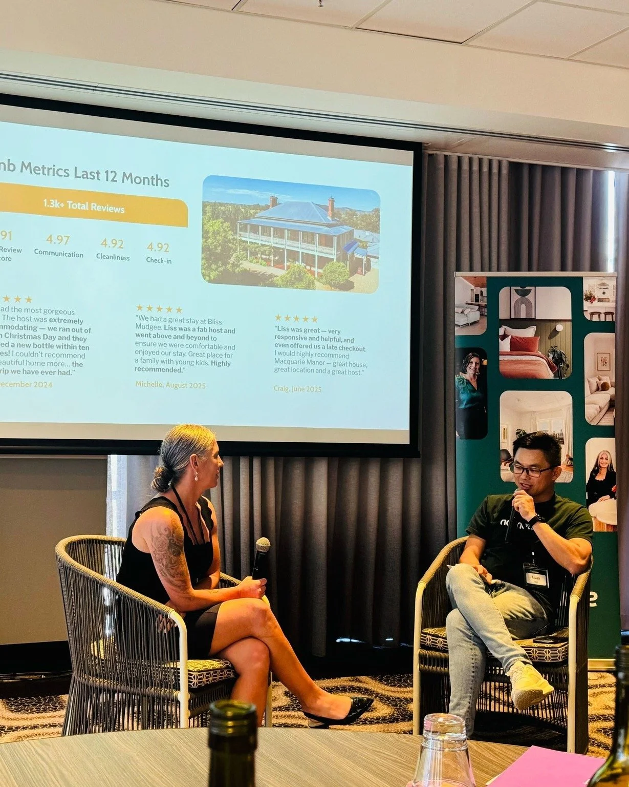 Award-winning accommodation ✔️🏆 

Bliss Stays owner, Liss McGowan, was awarded the Homeowner Trust Builder Award at the recent Hometime conference, recognising her continued efforts to provide outstanding guest service.

Liss was also invited to joi