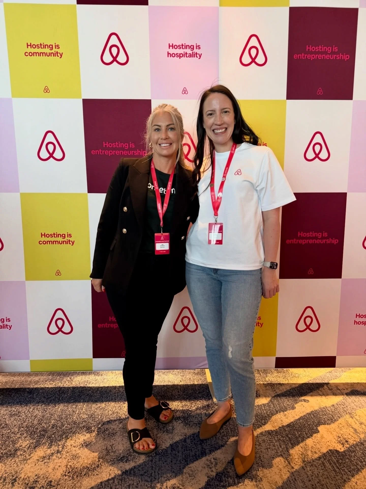 Boss founder &amp; director, Liss, was invited to attend the @airbnb Host Summit at Barangaroo this week, speaking on a panel with @hometime.io about Bliss Stay&rsquo;s inception &amp; its strategy to maintain its incredible 4.92 Airbnb rating 😍👏 S