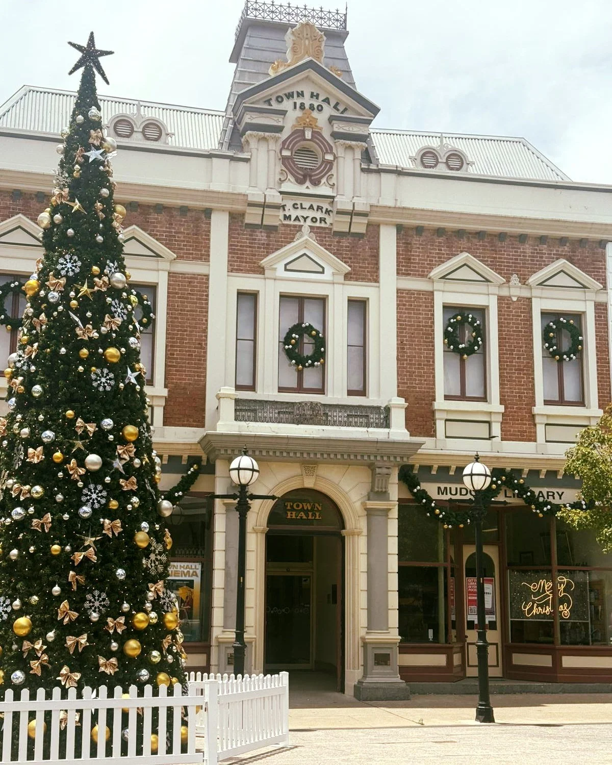 December wrap 🎁 Rounding out another incredible year with a month of fun 🤗
 
1 - Mudgee&rsquo;s Christmas tree outside the Town Hall
 
2 - Norman the puppy testing out our new treats for our pet guests, made local at Warrenbah Farm
 
3 - @mudgeereg