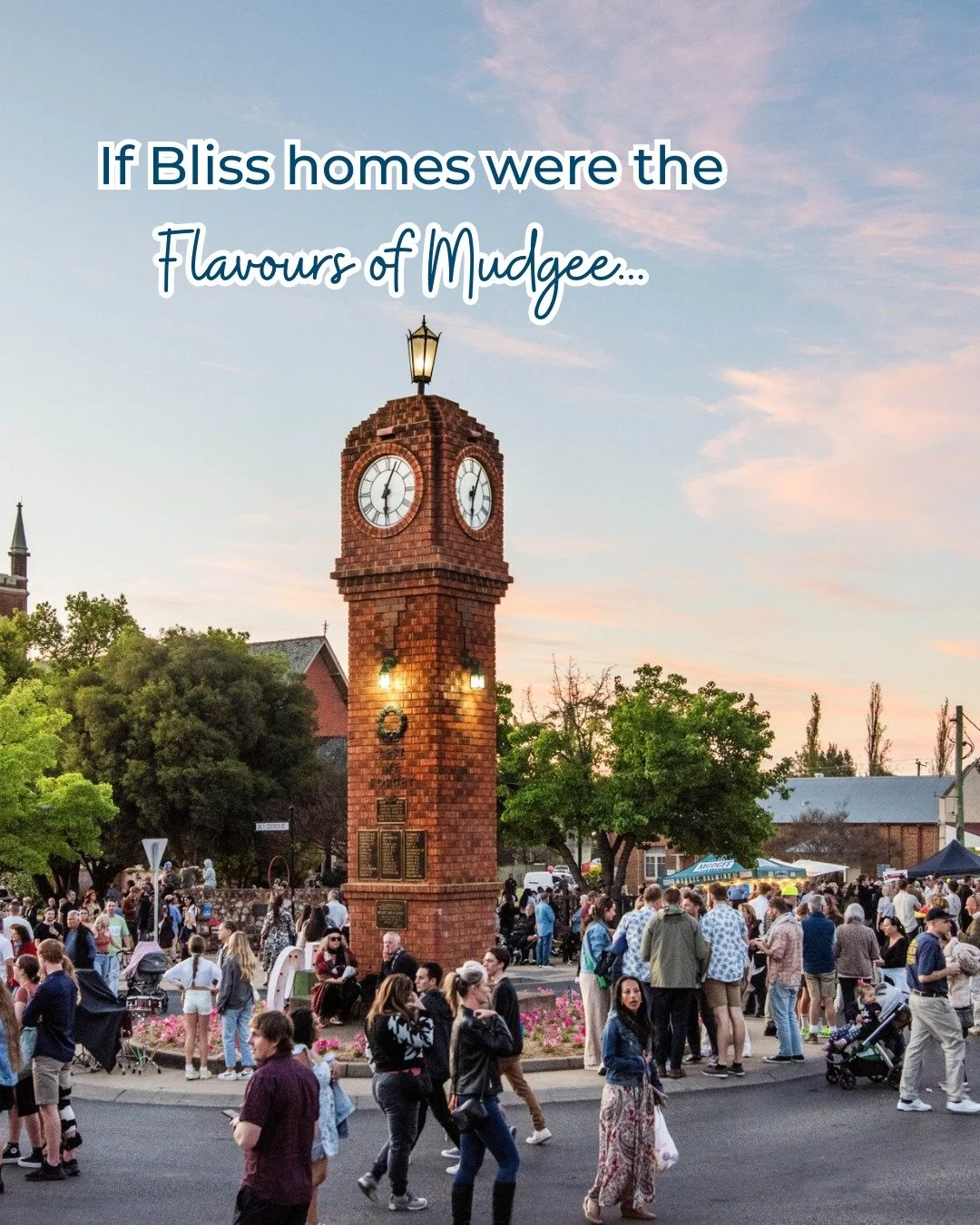 With just a handful of homes left for Flavours of Mudgee on September 26, we&rsquo;ve matched some iconic Mudgee flavours to our Bliss homes 😍🍷 

Swipe for some delicious inspo &amp; head to our website to book your Flavours' stay 🍇