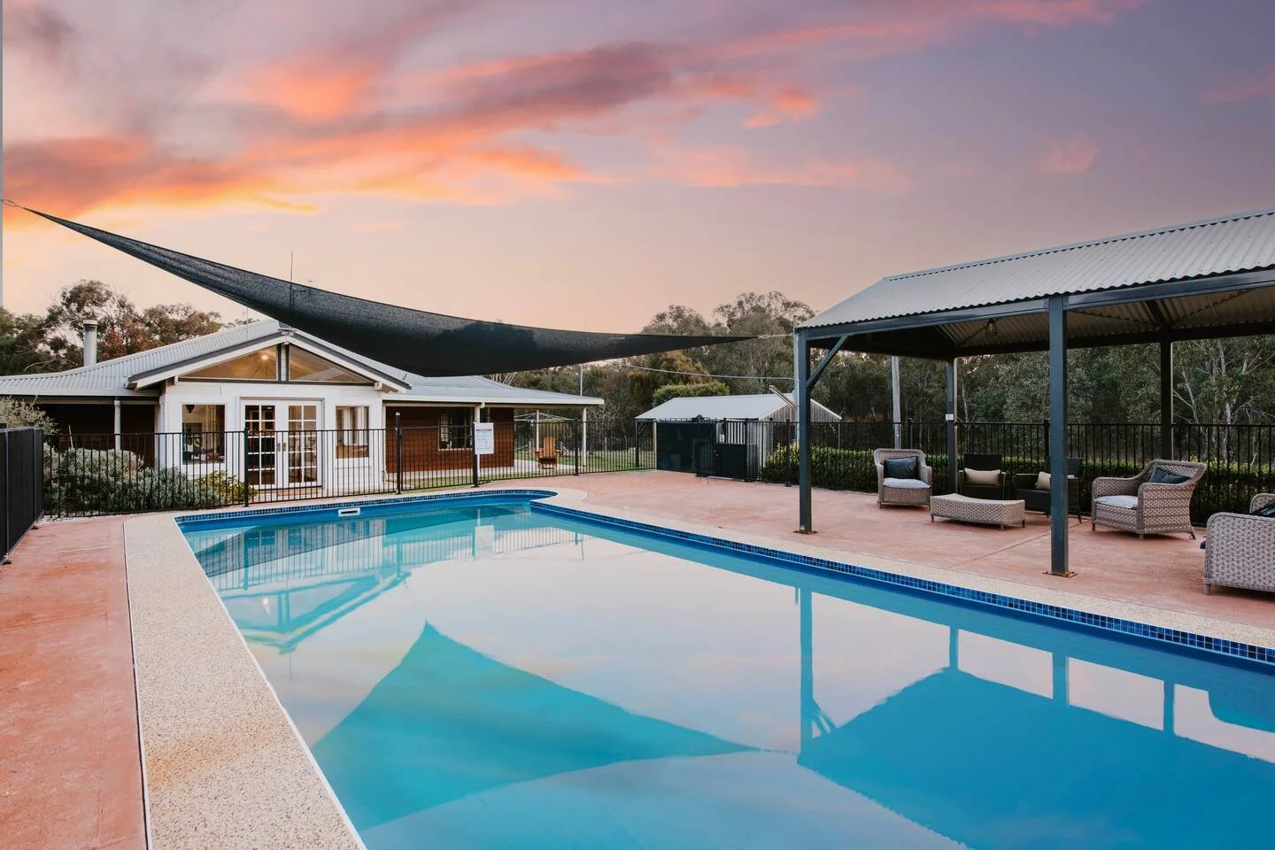 Wilpine Mudgee accommodation with pool