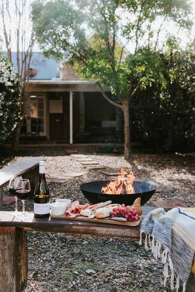 Kialla Cottage Fire Pit Mudgee Accommodation