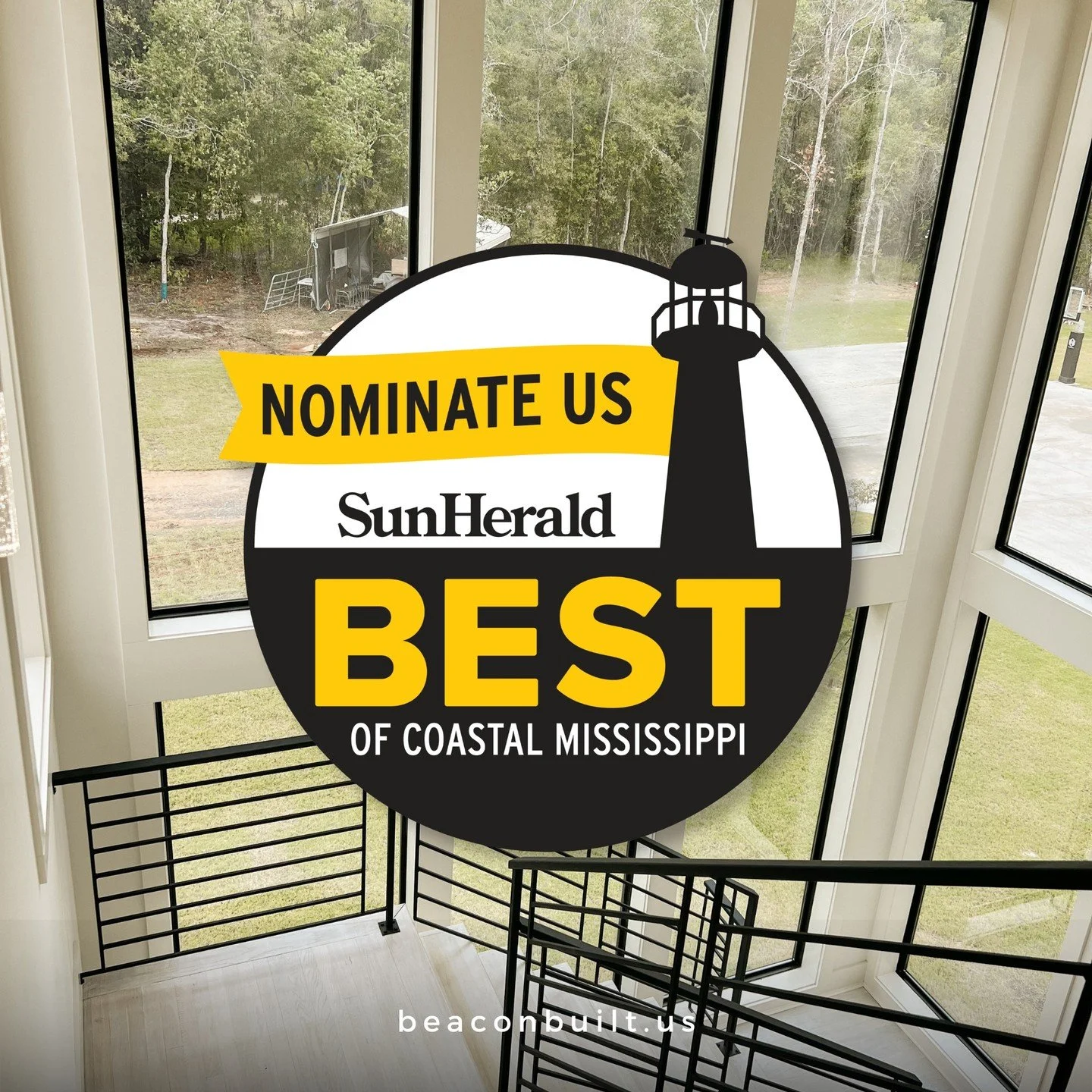 THANK YOU! We're honored to be nominated for the Best of Coastal Mississippi 2025, presented by the @sunheraldbiloxi! 

We hope you share your support of @beaconbuilt.us by voting online now through April 11 at www.votebocm.com!