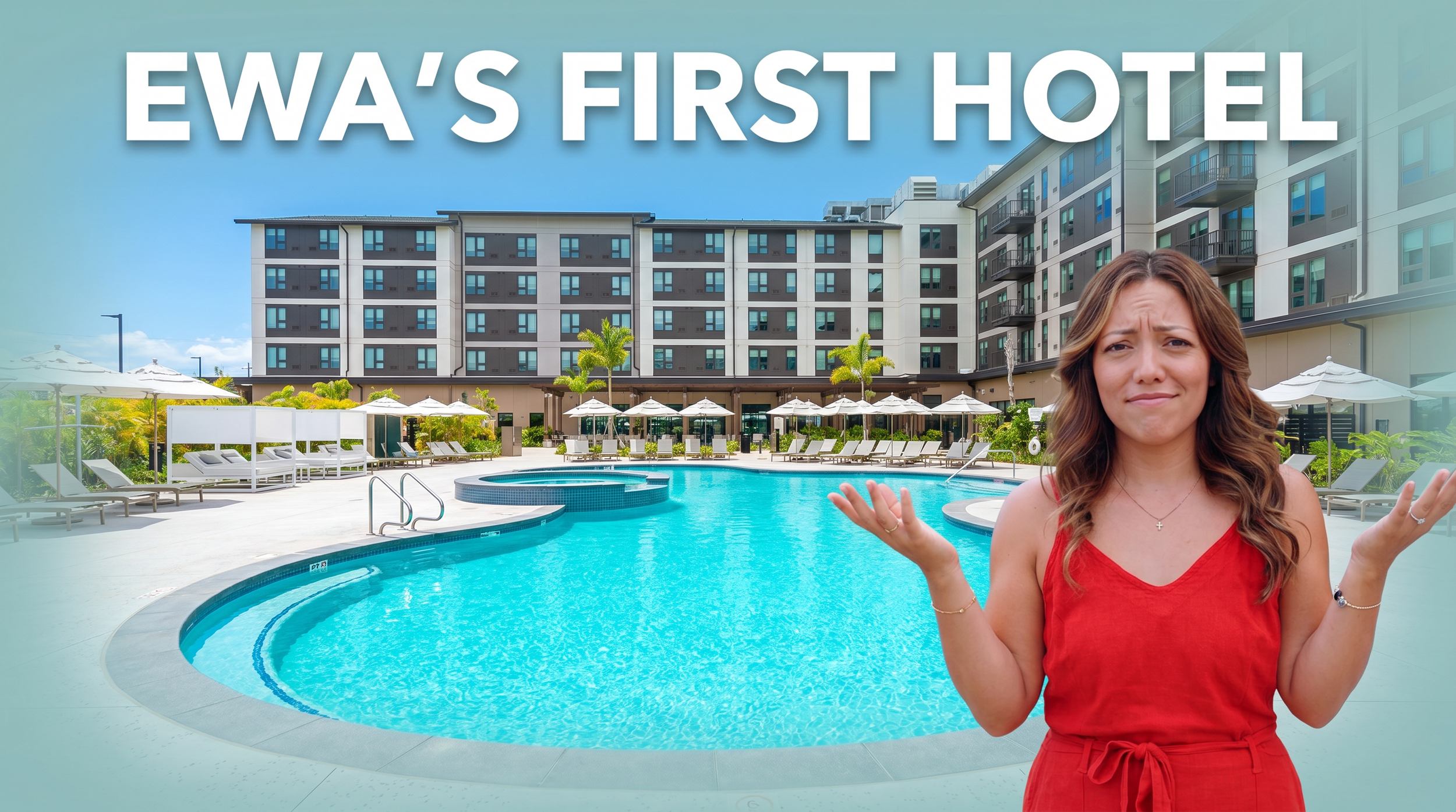 What is the first hotel in Ewa Beach, and is it worth staying at?
