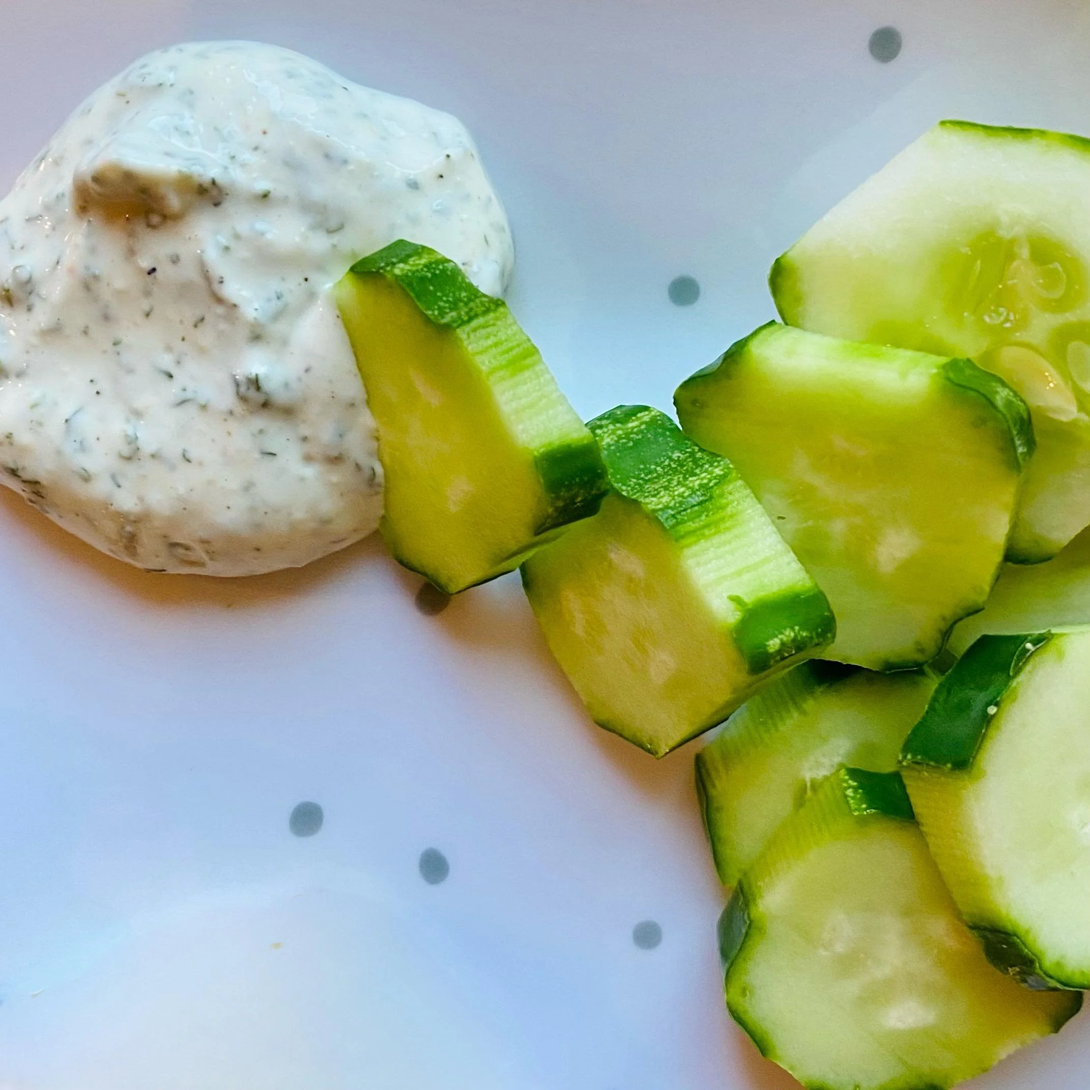 Cucumber Crack Dip