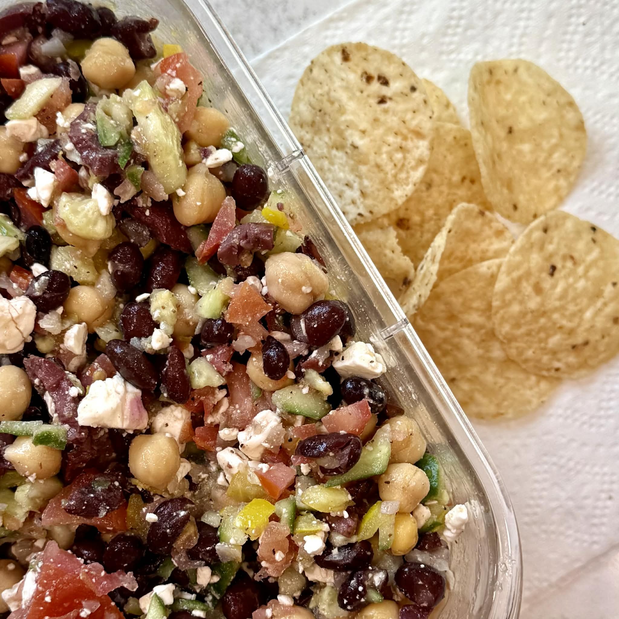 Greek Chickpea Salad