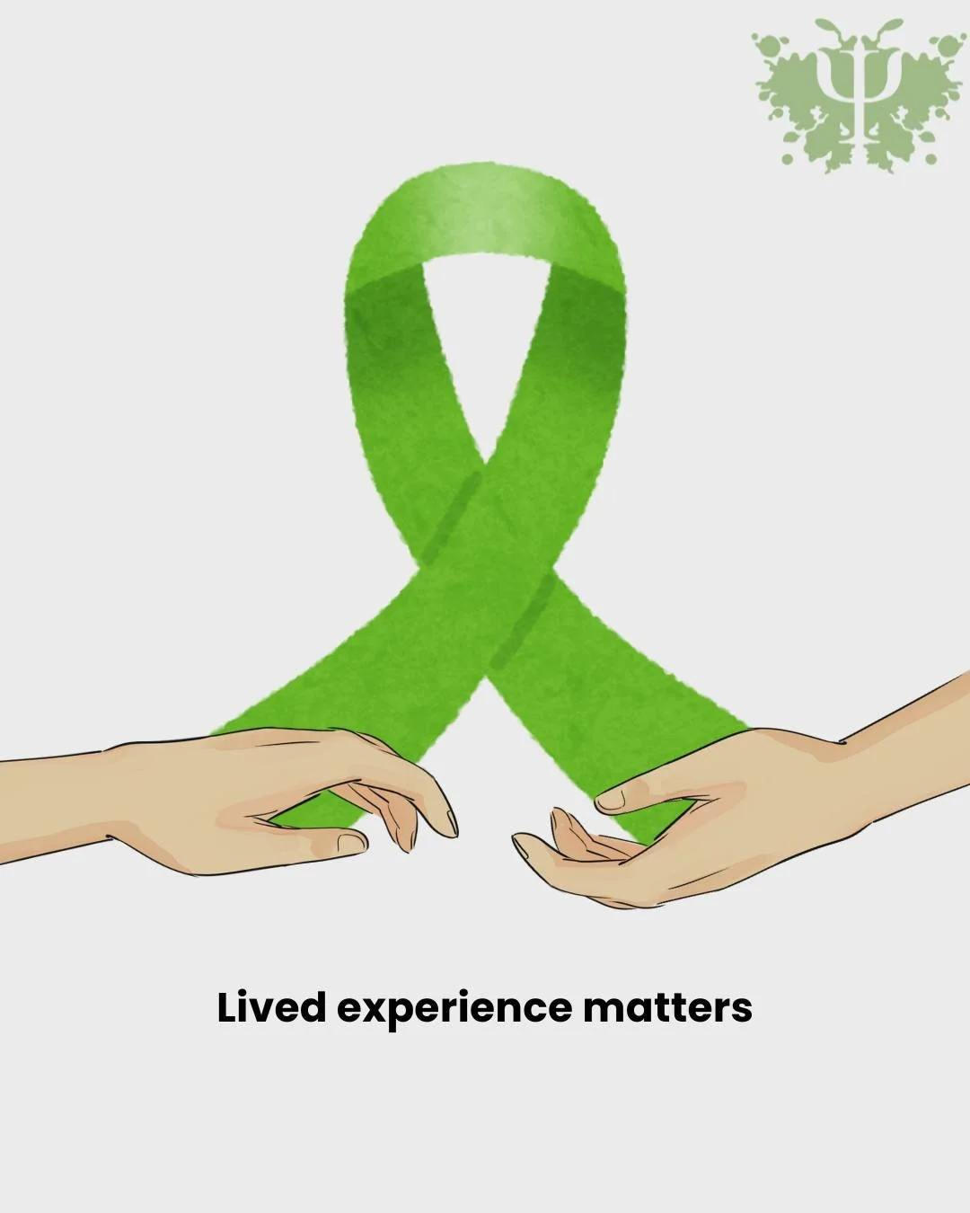 Lived experience matters.

#WorldMentalHealthDay #MentalHealth #MentalHealthAwareness #LivedExperience #Psychiatry #Psychology #MentalHealthCare #melbournementalhealth 
#MentalHealthMelbourne #NewBeginnings #MelbourneHealth #MentalHealthMatters #Mind