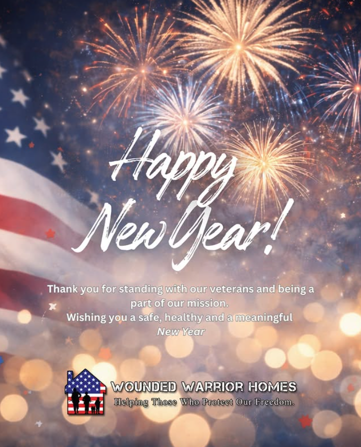 Happy New Year from Wounded Warrior Homes