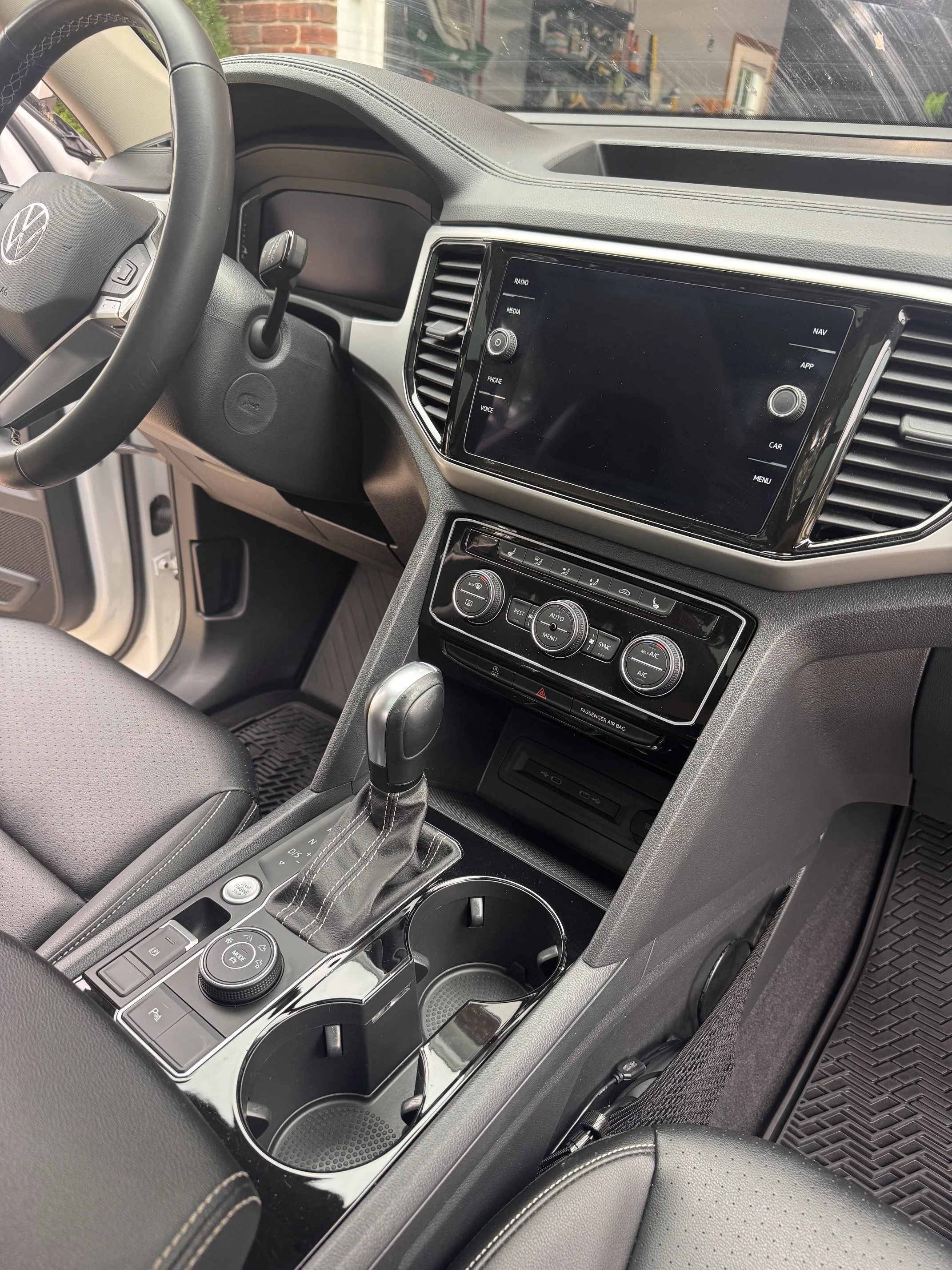 After: freshly detailed interior, Waterville detailing