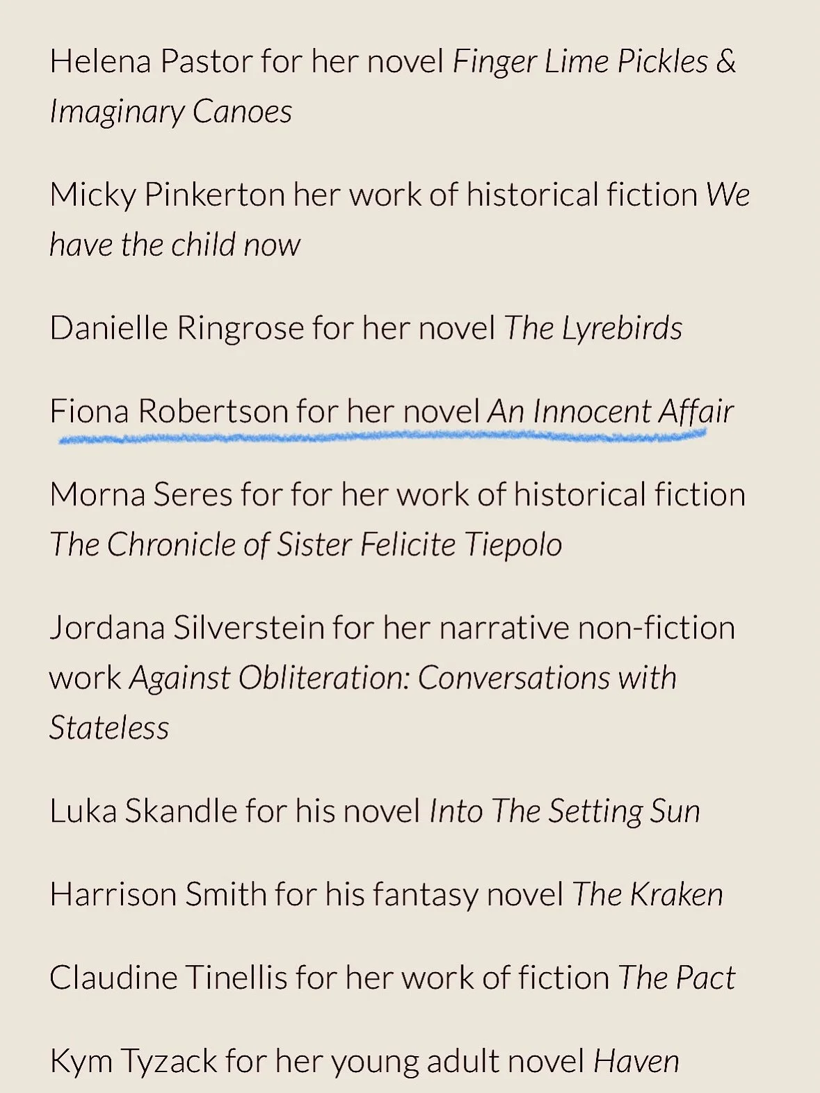 As any creative knows, there are often long periods of time with no news, no &lsquo;successes&rsquo;, no validation. We wonder if anyone cares what we&rsquo;re doing. If what we&rsquo;re working on has any value.
I&rsquo;ve been writing my novel for 