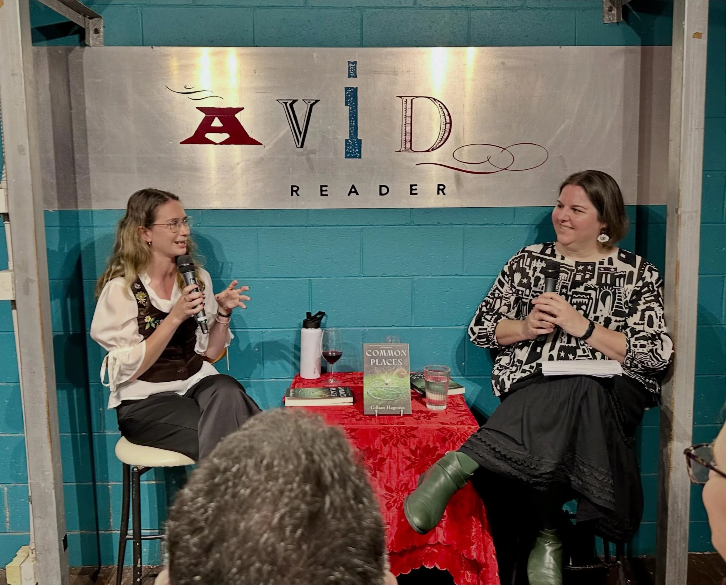 Debut launches are always joyful but the launch of @gillianhagenus&rsquo;s short story collection at @avidreader last night was a fabulous event of reflection, laughter and delight. @tanaudel Kathleen Jennings was interviewer extraordinaire, asking s