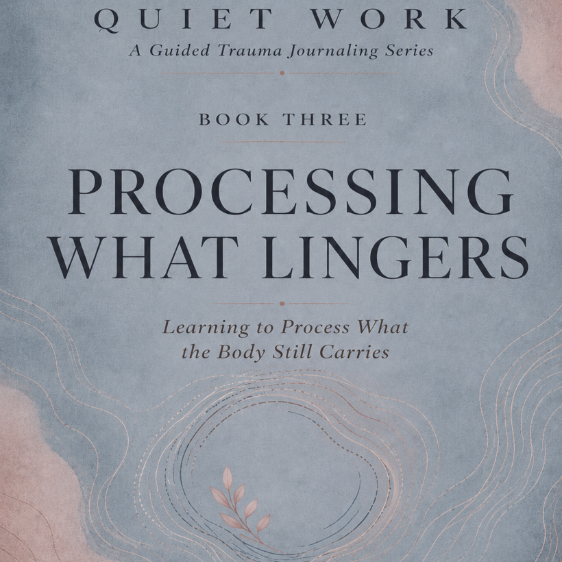 Quiet Workbook Series: Book 3 - Processing What Lingers