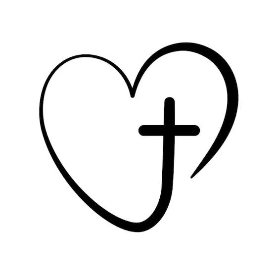 This is a photo of a heart with a cross attached to symbolize Christian counseling in San Antonio and Schertz