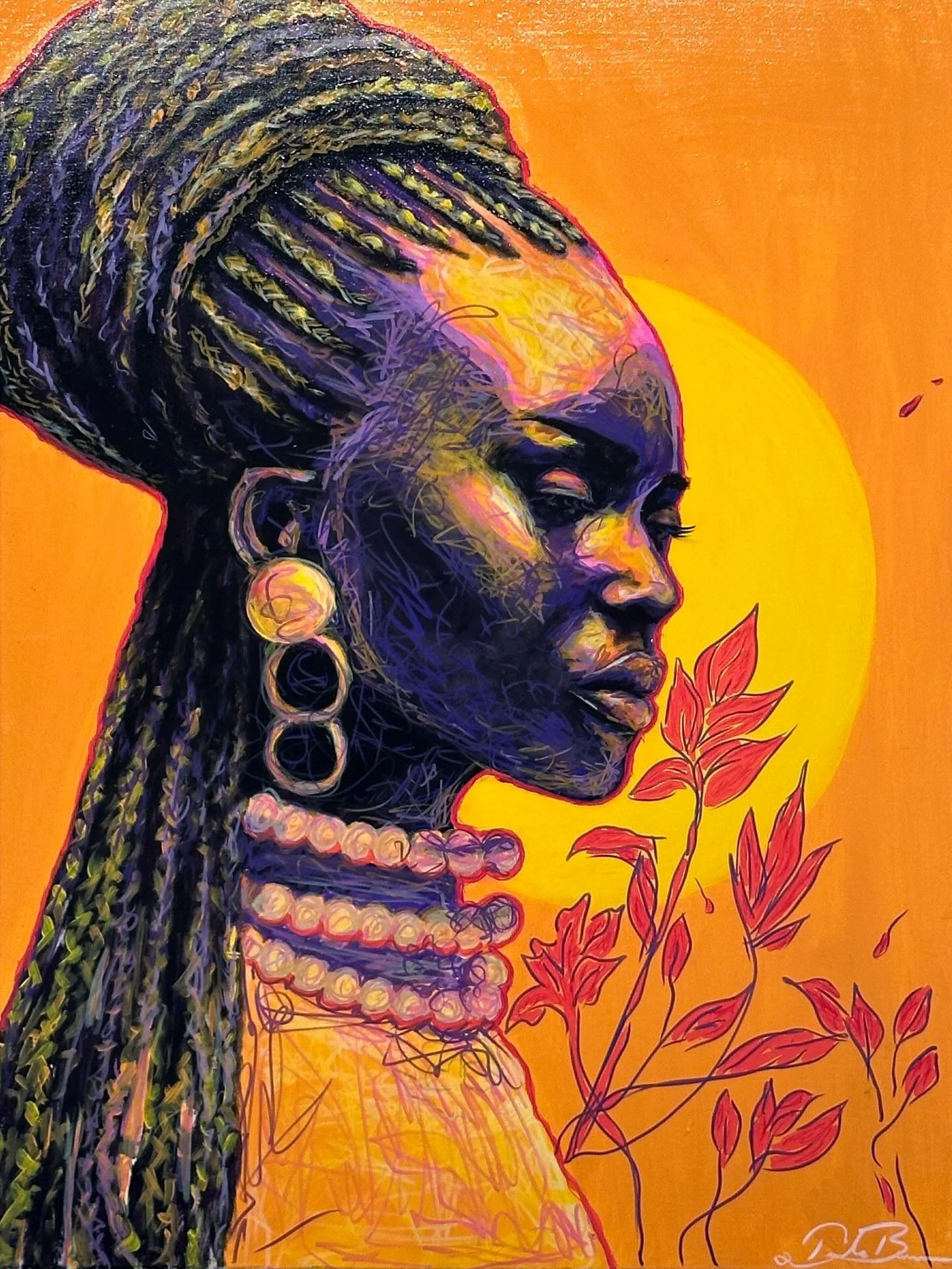 Powerful, evocative portraits by @daniellebowmansfineart available to purchase.

ARTIST: Danielle Bowman

&ldquo;Sunset Serenity&rdquo;
Acrylic on Canvas, 30&rdquo; x 40&rdquo;

&ldquo;Mitochondrial Eve&rdquo;
Acrylic on Canvas, 30&rdquo; x 40&rdquo;
