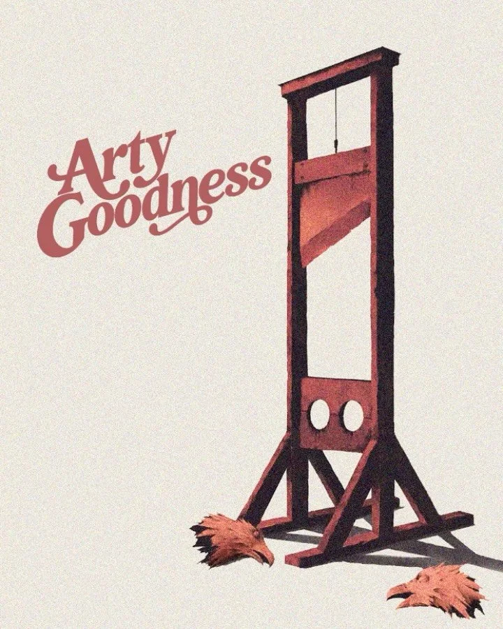 Join us this Friday!

GUILLOTINE DREAMS 
Opening Reception🎉 Fri 9/26. 7-10pm 

Paintings by
Boo Paterson @boopaterson 
Ernie Parada @ernieparada 
Gabriel Gloso Nieto @gloso_nieto 

Arty Goodness @artygoodness
📍77 Washington Ave. Brooklyn NY 

Curat