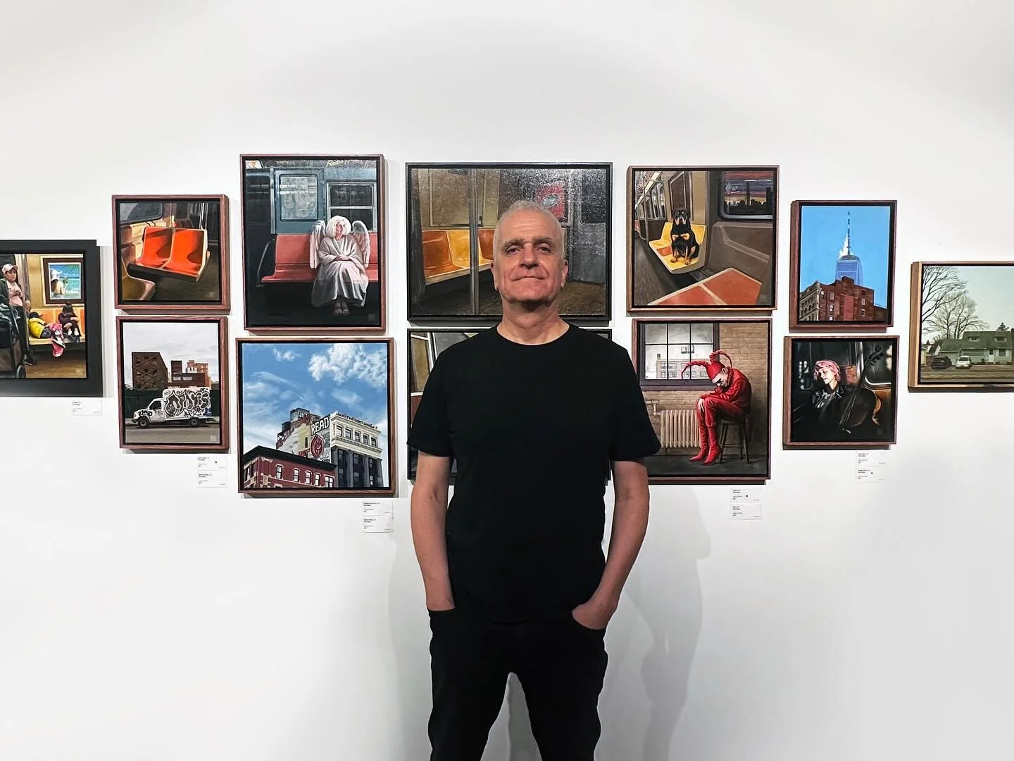 🎉🔴🔔Congrats to Ernie Parada on yet another hot streak at Arty Goodness 🔥 and to the art collectors who get to live with these beauties.😍 

➡️ Swipe for more @ernieparada paintings available to purchase
DM @artygoodness for sale inquiries or to b