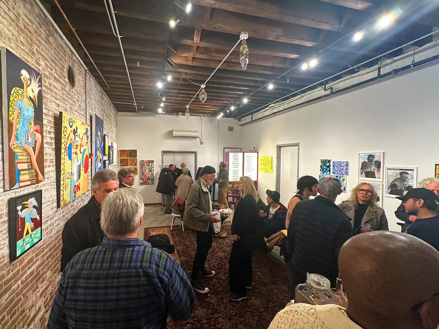 🔥It was a hot time in the old town last Thursday night for the opening of Plan A. Thanks to everyone who came out to celebrate. 🎉  A great collection on display and available to purchase. DM for inquiries.✨

PLAN A | Curated by Greatboxers &amp; Ch