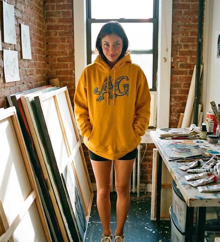 Join us this Friday for a chance to win original artwork and a limited-edition, embroidered &ldquo;AG by PHETUS&rdquo; heavyweight hoodie! 

PHETUS ✍🏾 PROJECT 26
Opening Reception🥂 Fri Oct 9 | 7-10pm
📍77 Washington Ave. Brooklyn NYC

Art by @phetu