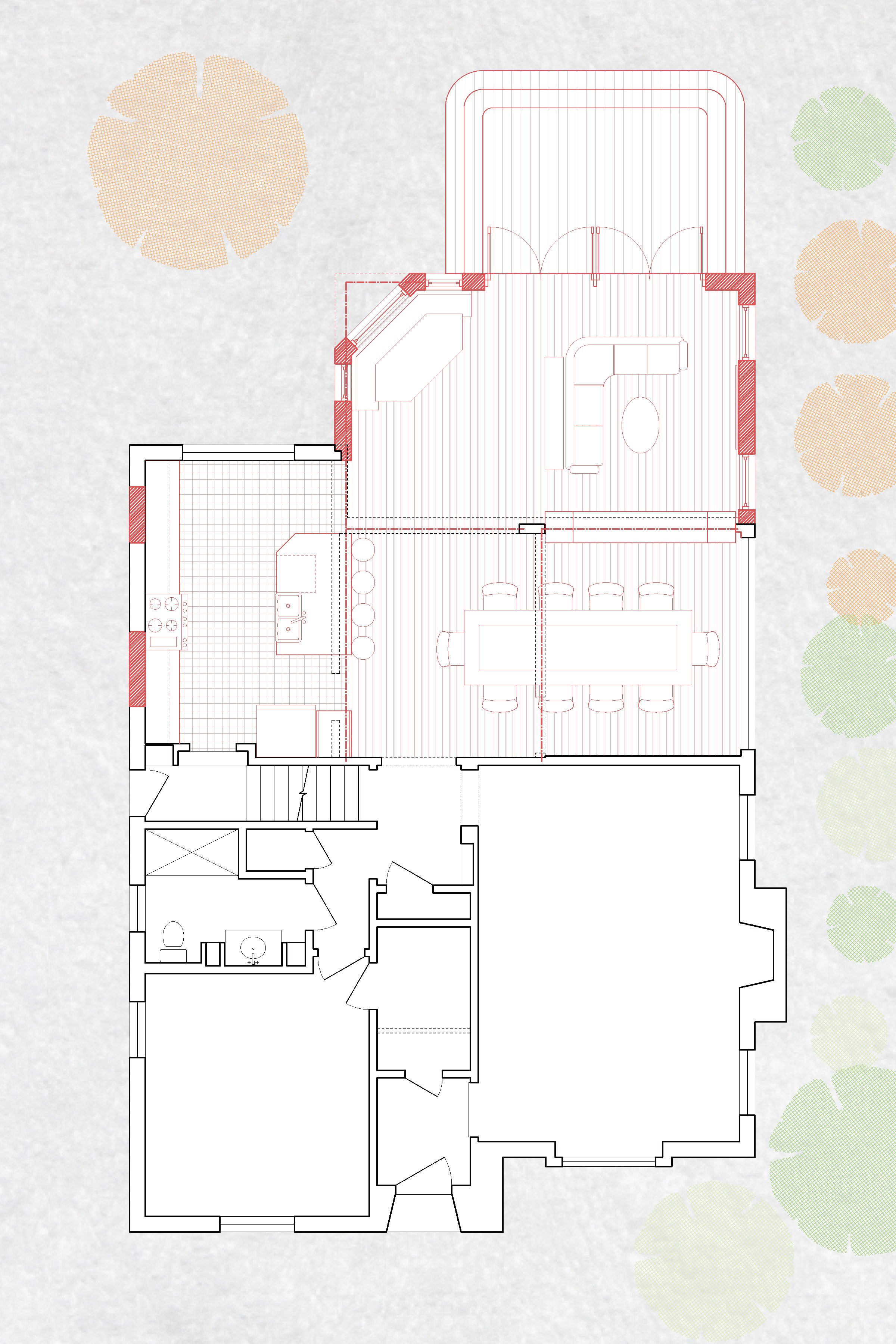 Ground Level Floor Plan 