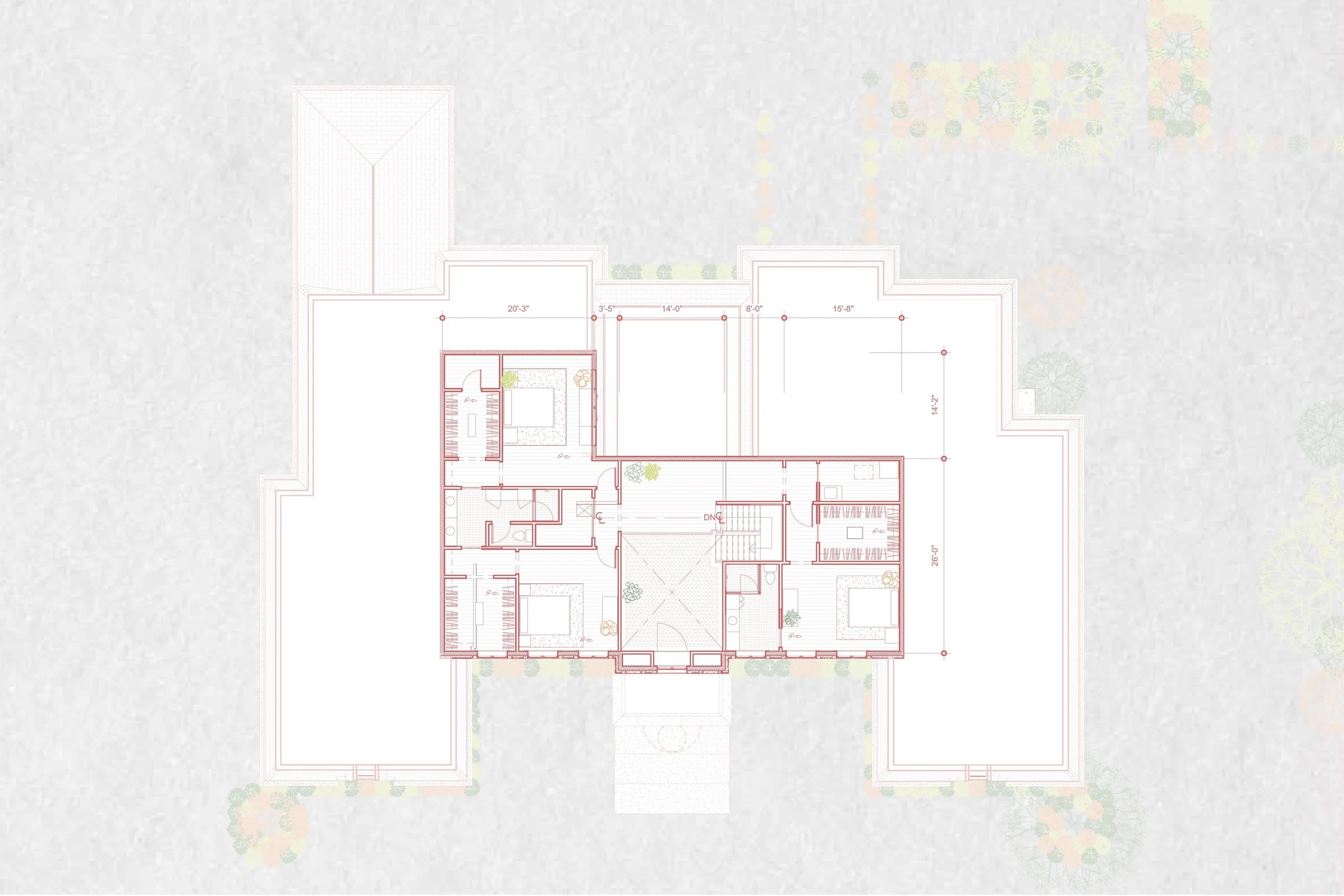 Second Level Floor Plan
